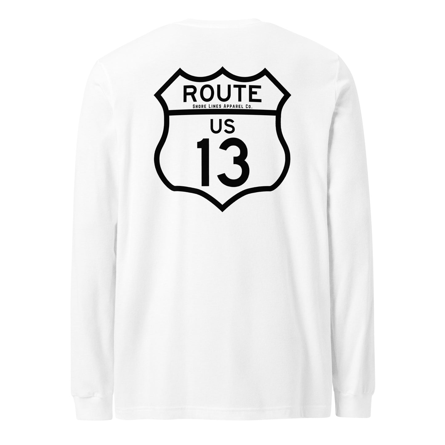 Route 13 | Core LS-white-Shore Lines Apparel Co.