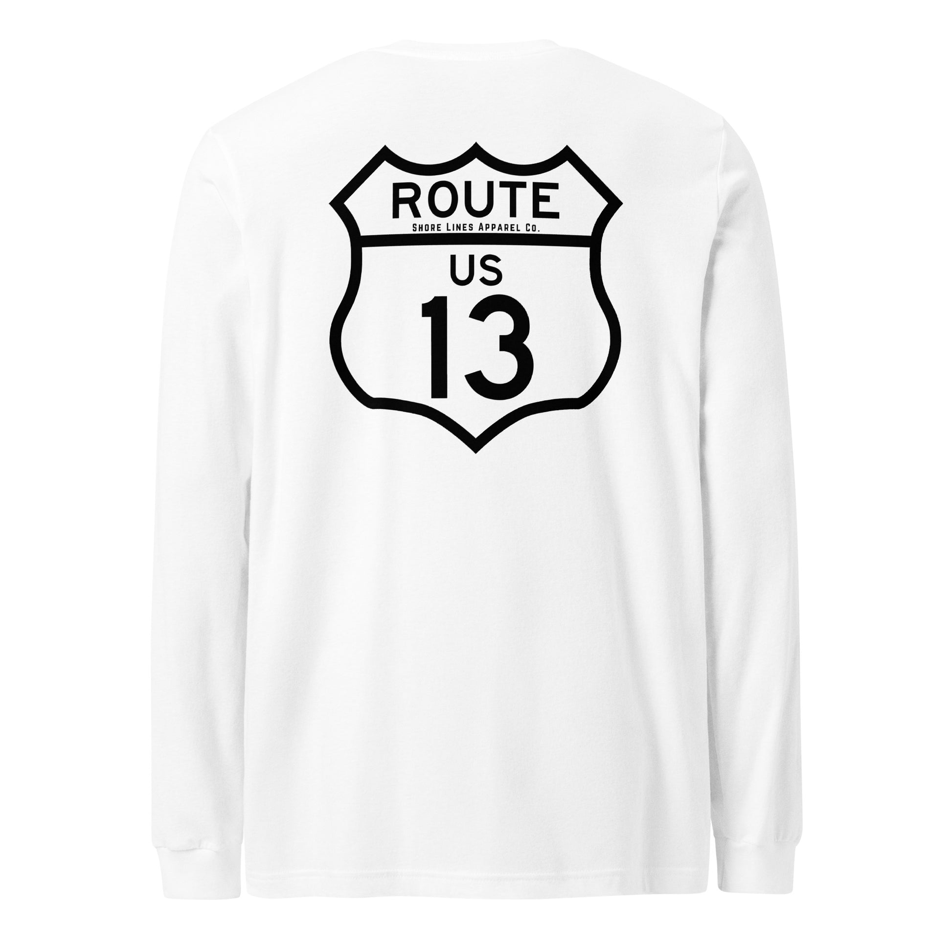 Route 13 | Core LS-white-Shore Lines Apparel Co.