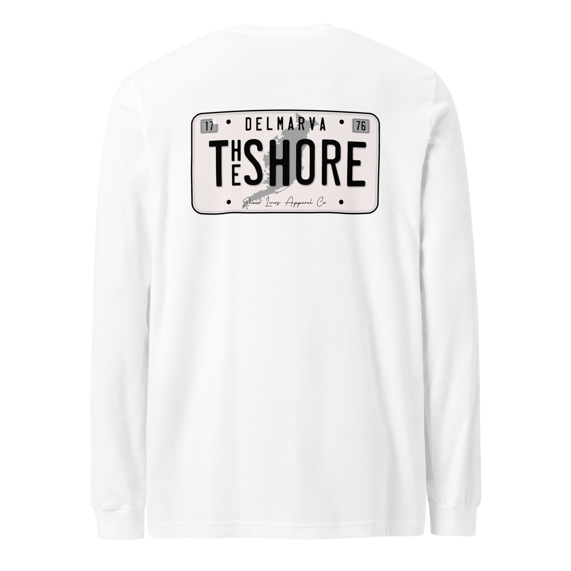 License Plate | Core LS-white-Shore Lines Apparel Co.