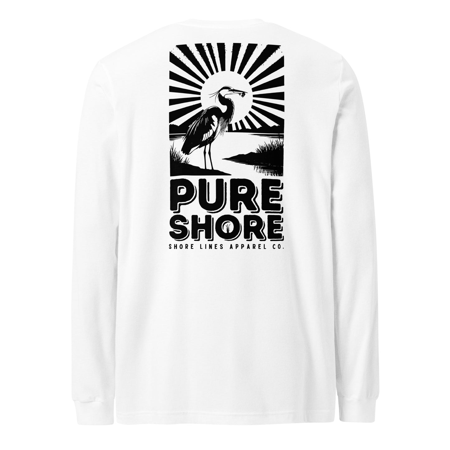 Pure Shore | LS-white-Shore Lines Apparel Co.