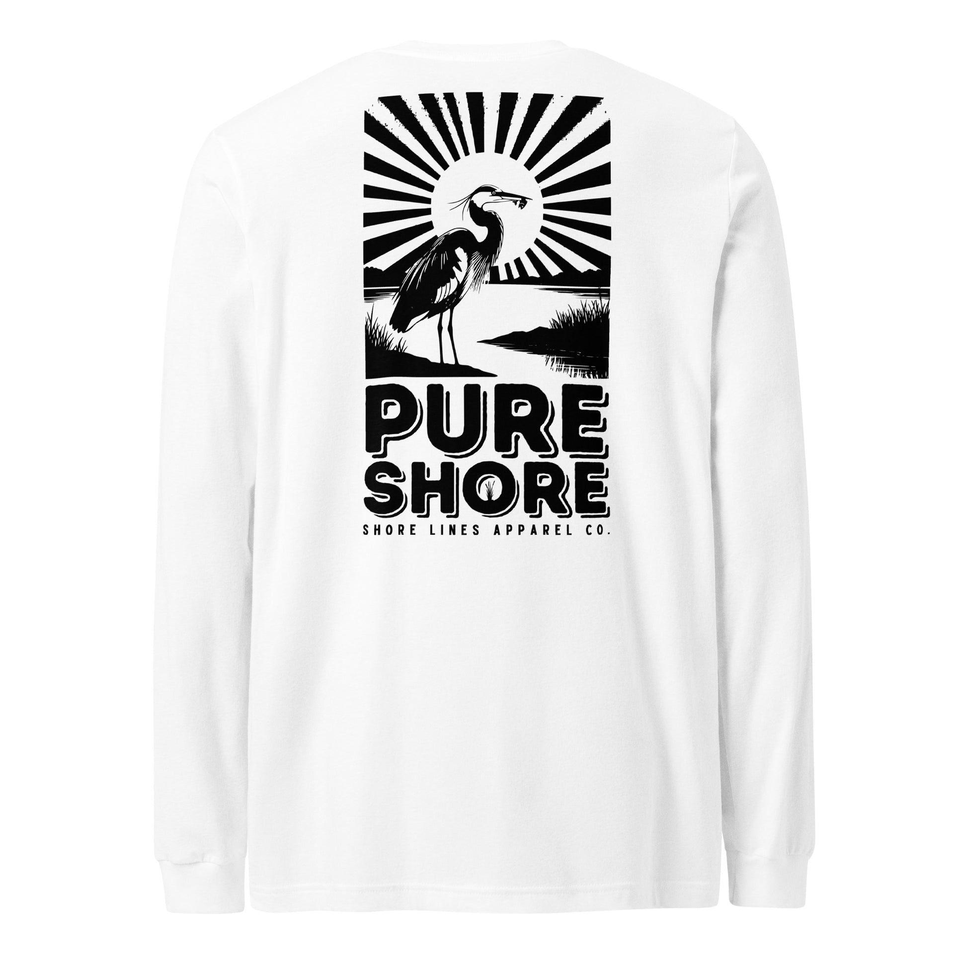 Pure Shore | LS-white-Shore Lines Apparel Co.