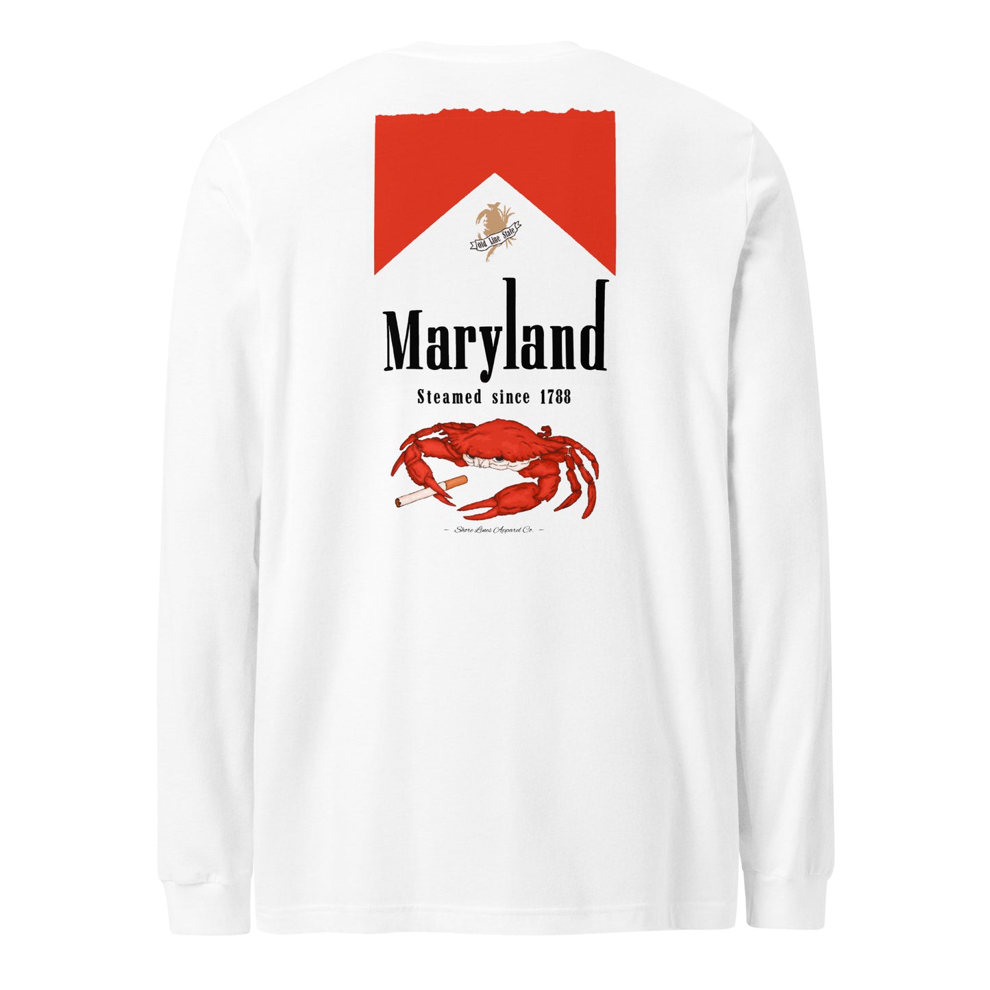 Maryland | LS-white-Shore Lines Apparel Co.