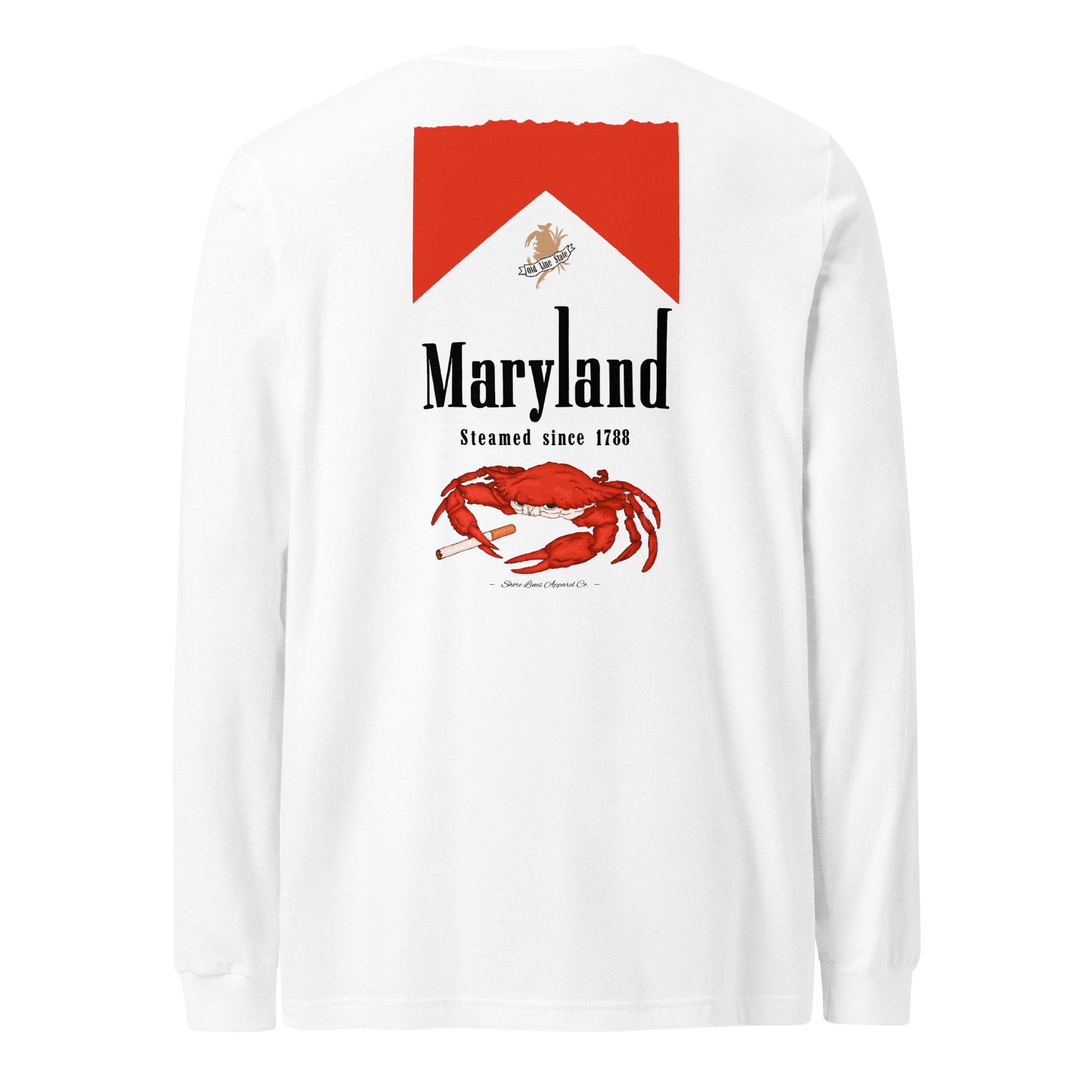 Maryland | LS-white-Shore Lines Apparel Co.