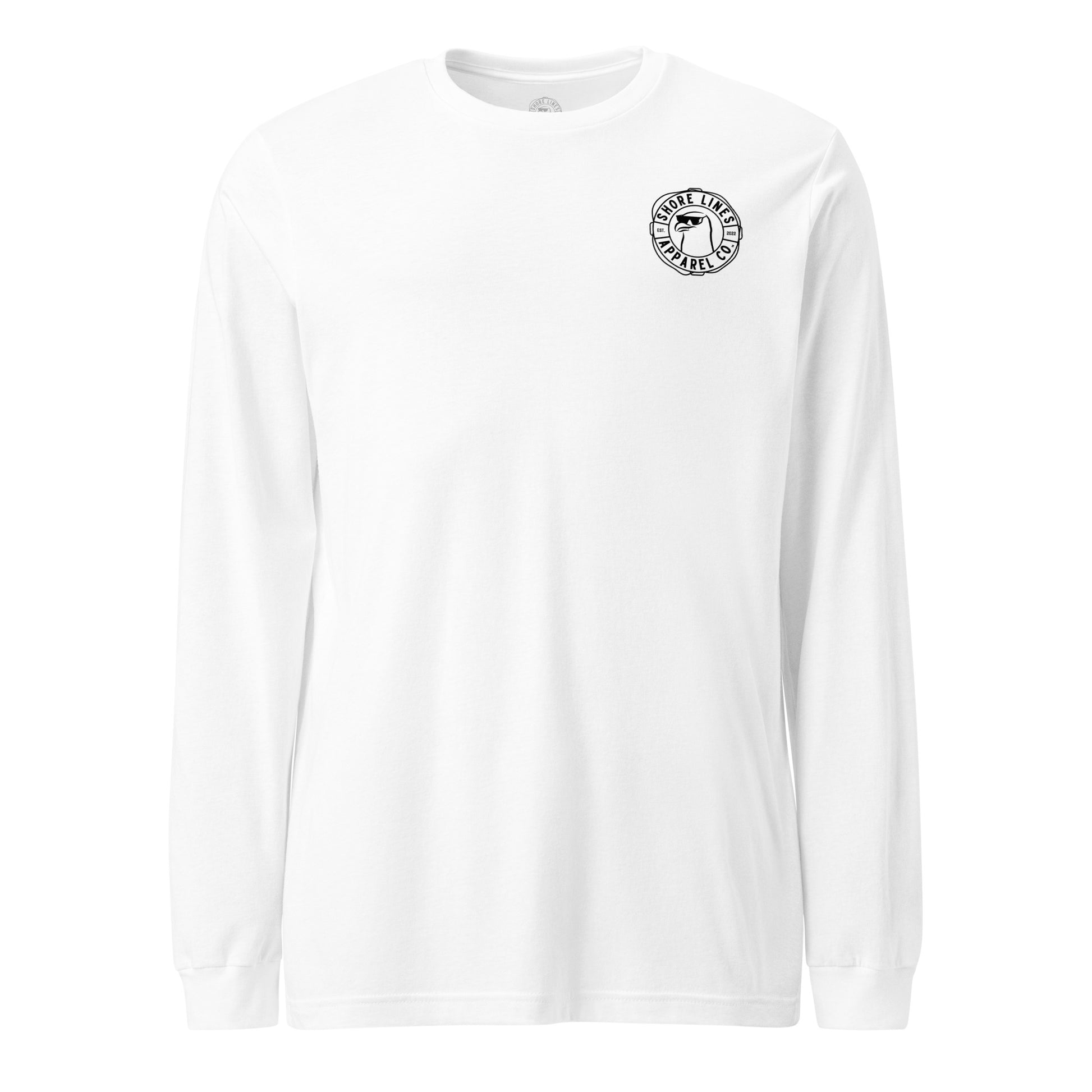Chesapeake Bae | Long Sleeve-white-Shore Lines Apparel Co.™