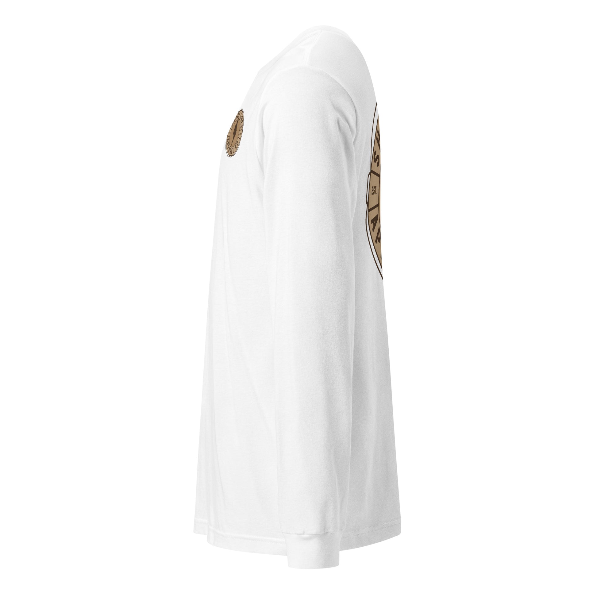 Shore Lines™ Espresso | Core LS-white-Shore Lines Apparel Co.