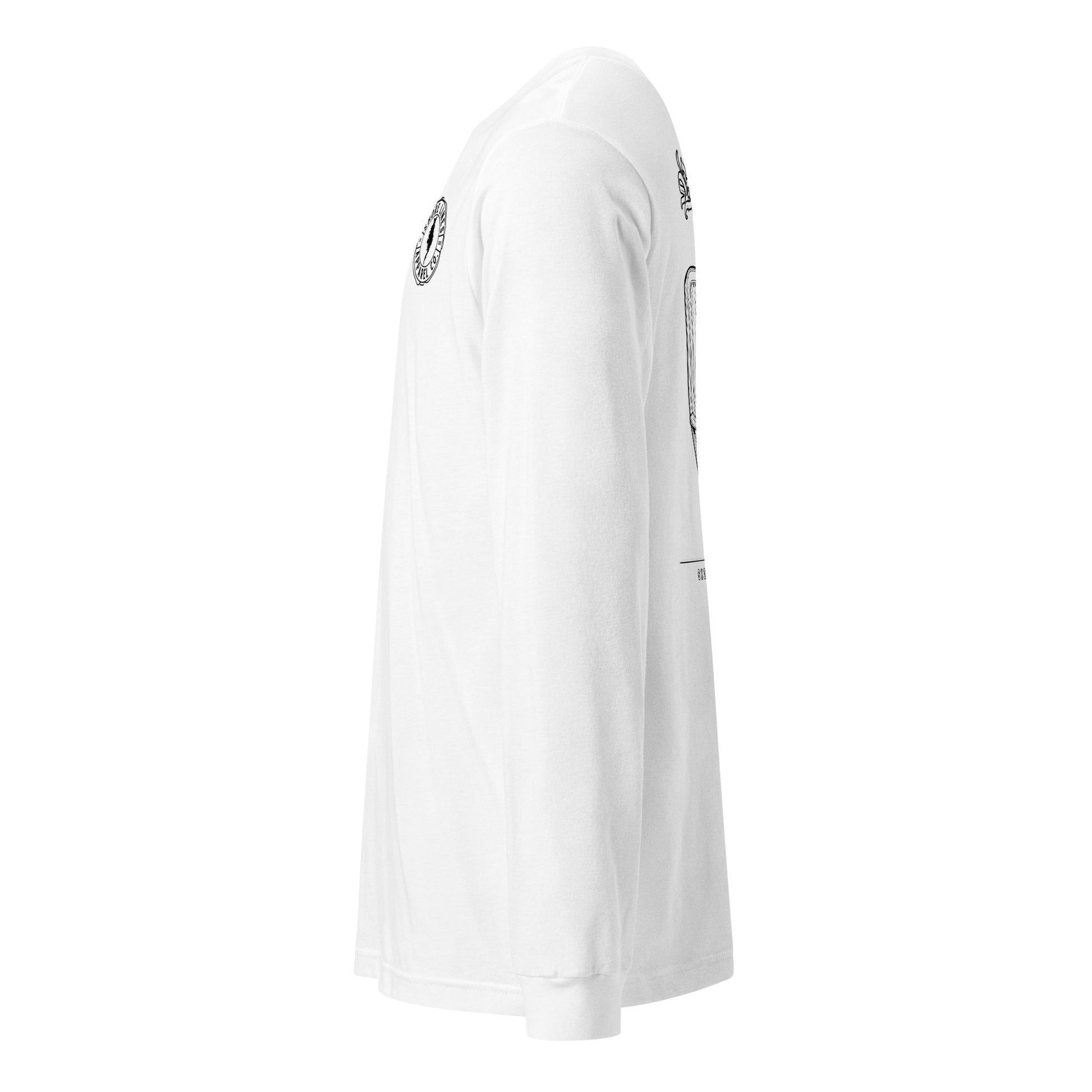 Raising Spirits | Long Sleeve P-white-Shore Lines Apparel Co.