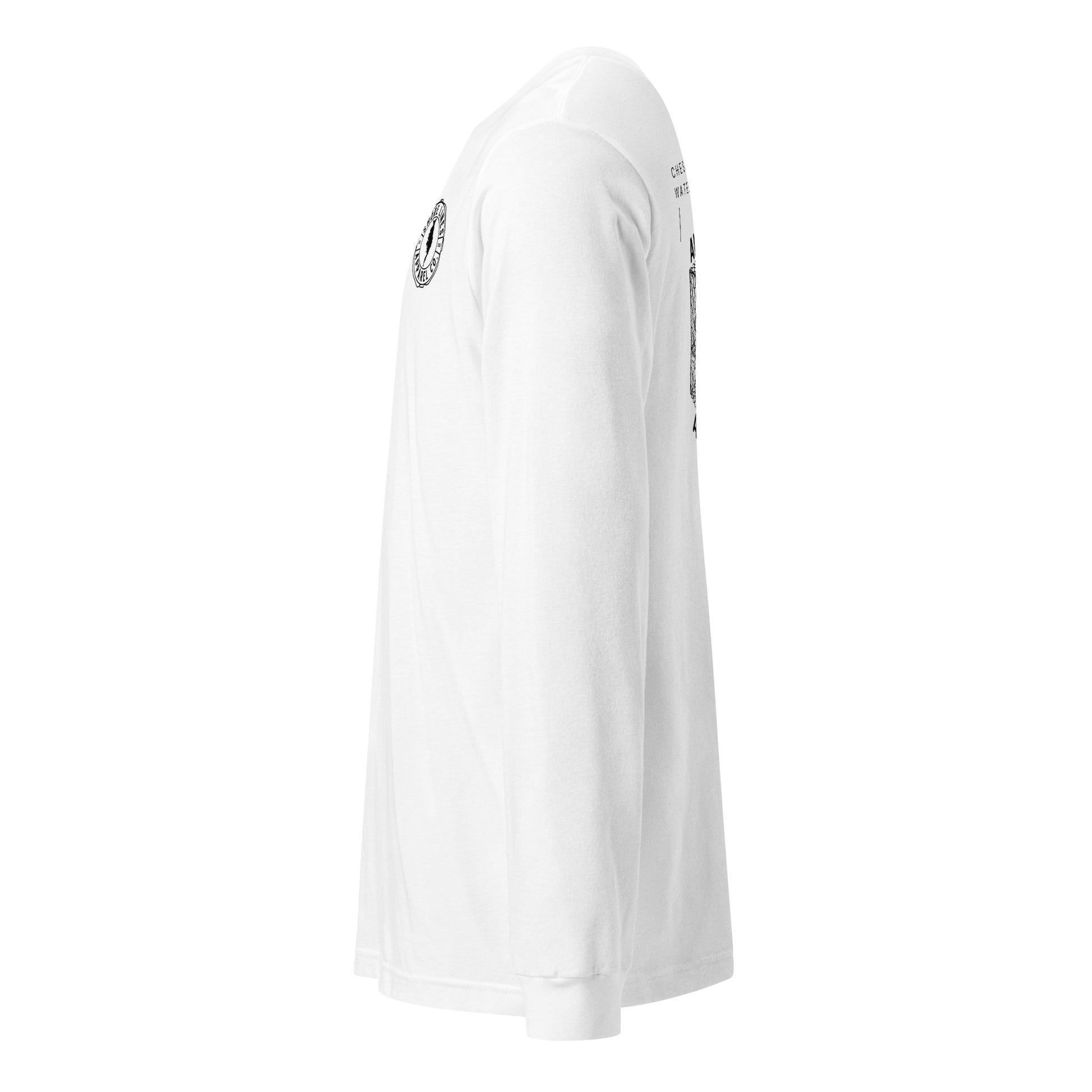 A Waterman's Day | Long Sleeve-white-Shore Lines Apparel Co.
