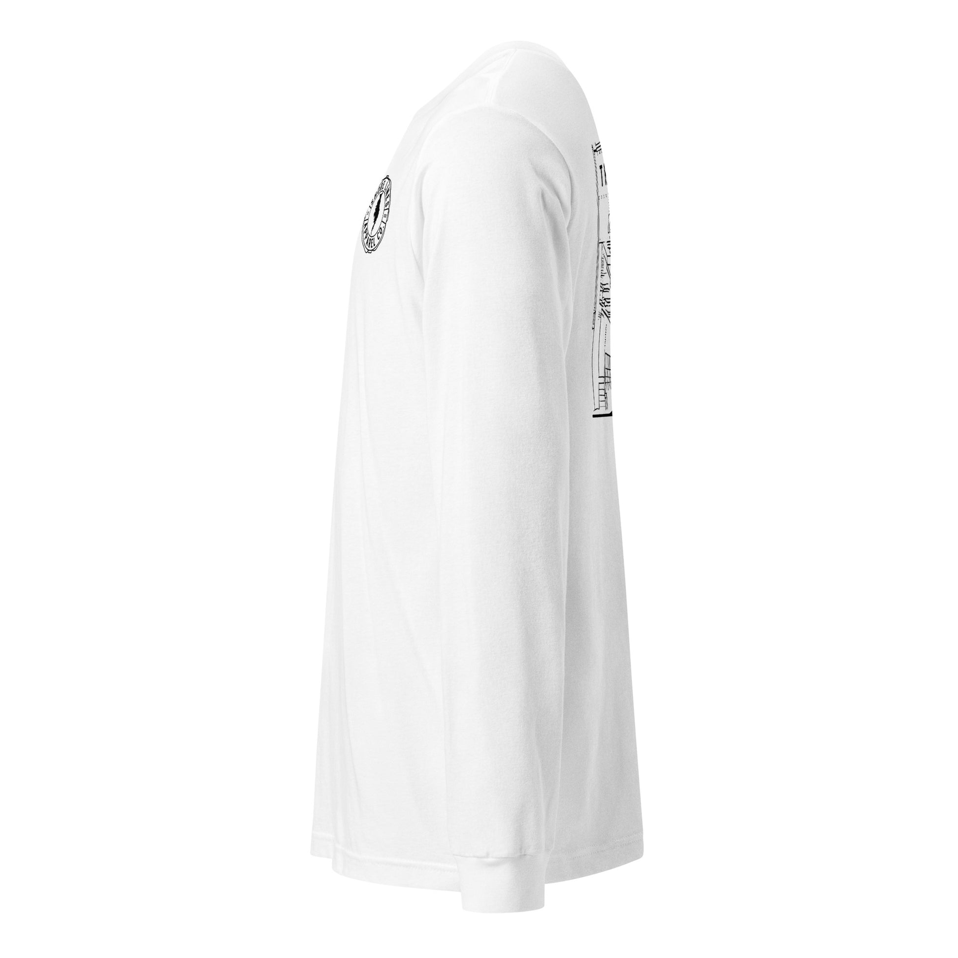 The Right Side CBBT | Long Sleeve-white-Shore Lines Apparel Co.