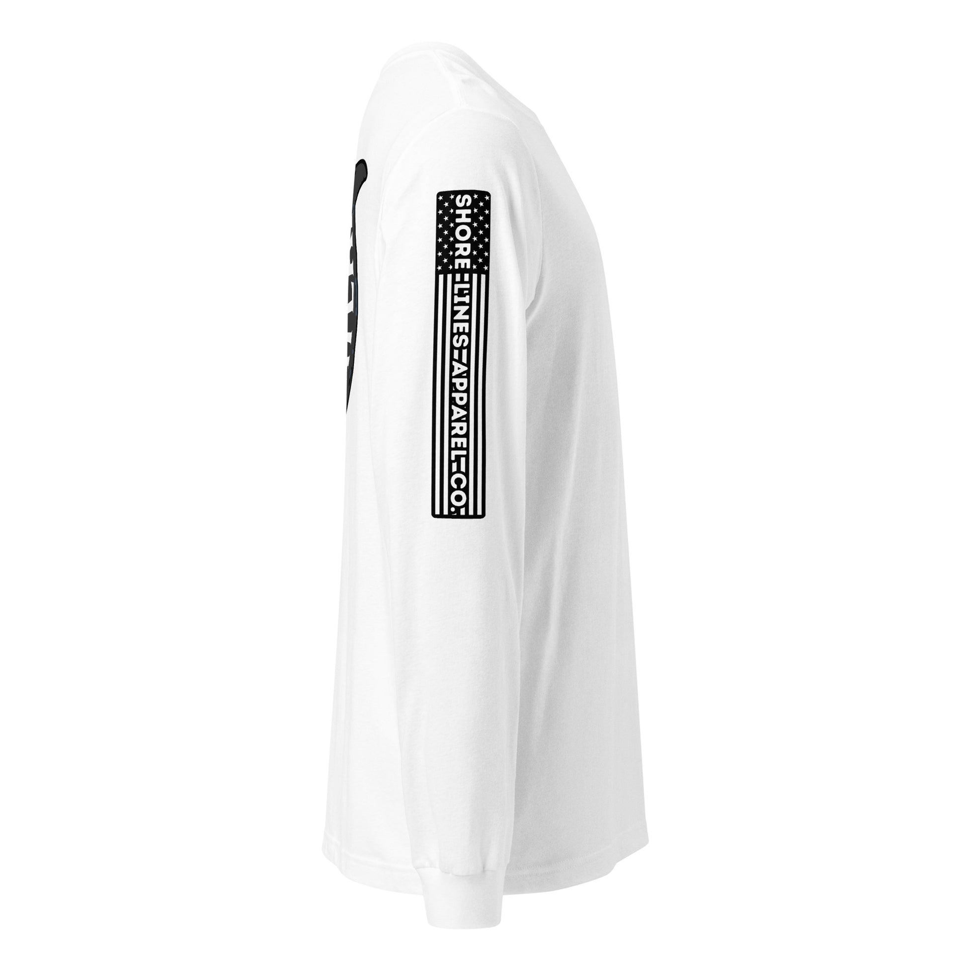 Chesapeake Atlantic | Long Sleeve P-white-Shore Lines Apparel Co.™