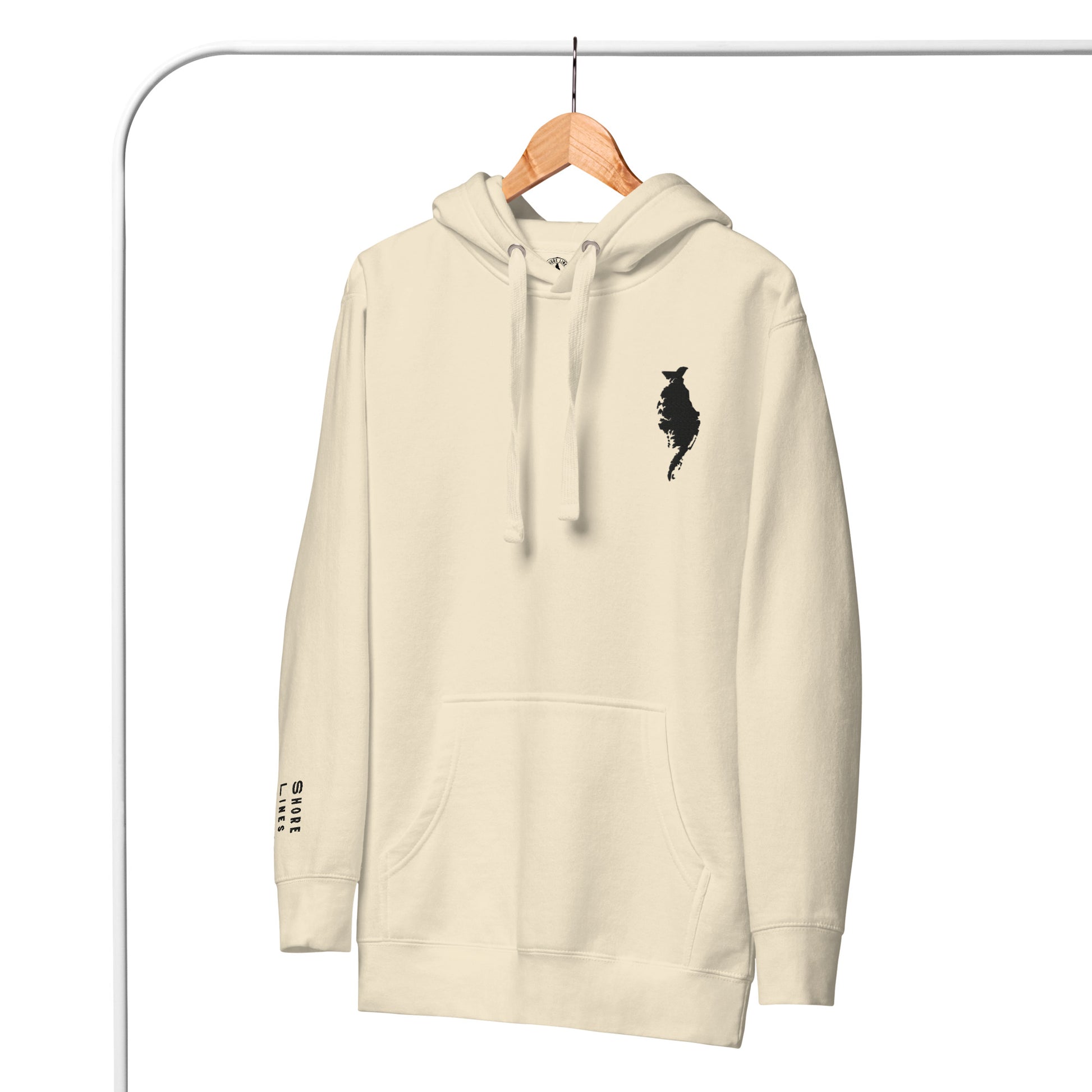 Feeling Crabby | Hoodie-bone-Shore Lines Apparel Co.