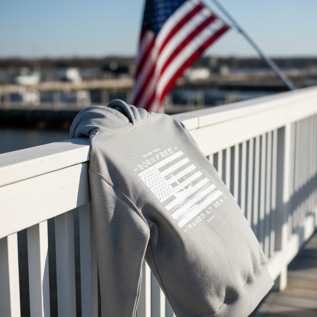 Born Free Raised at Sea | Hoodie
