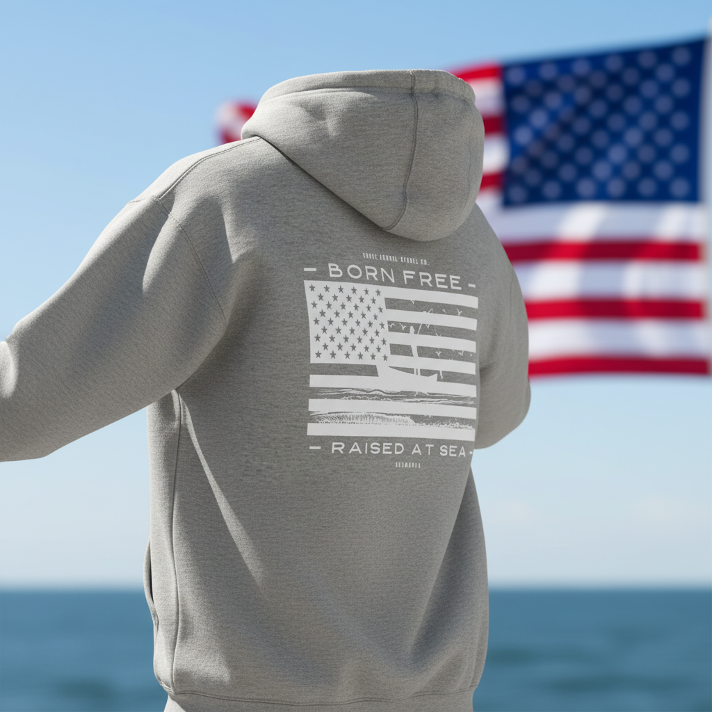 Born Free Raised at Sea | Hoodie