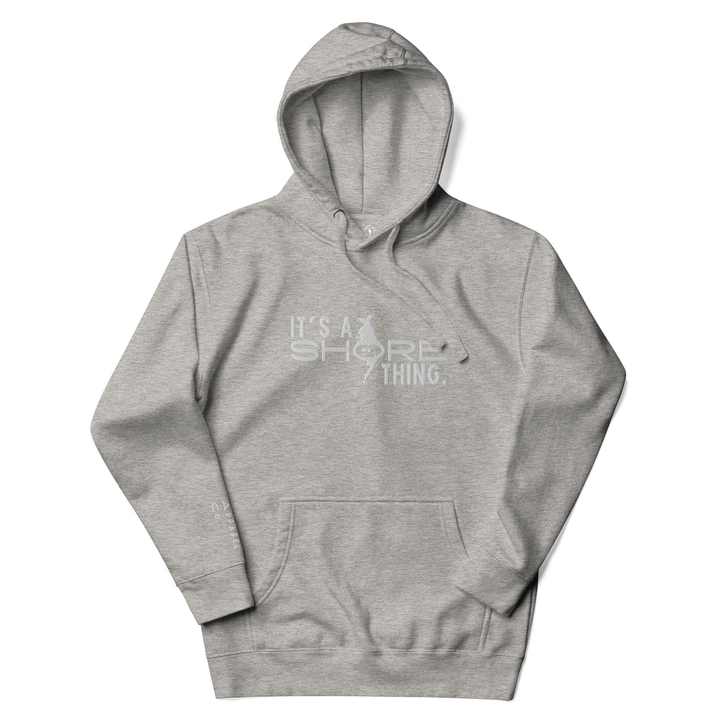 A Shore Thing | Hoodie-gray-Shore Lines Apparel Co.