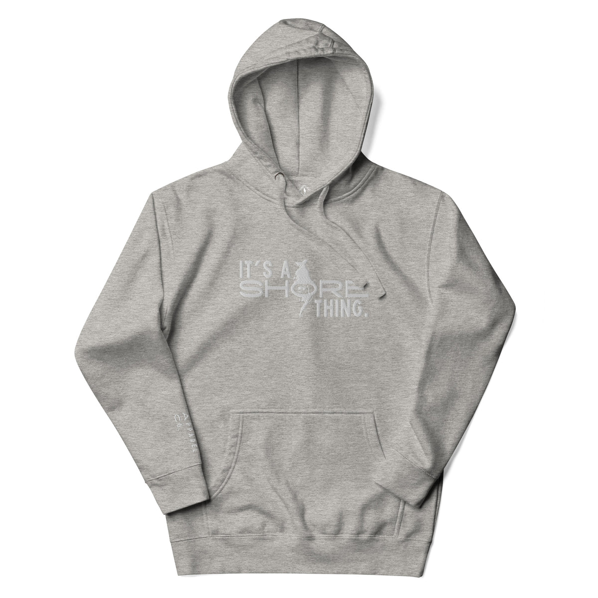 A Shore Thing | Hoodie-carbongrey-Shore Lines Apparel Co.