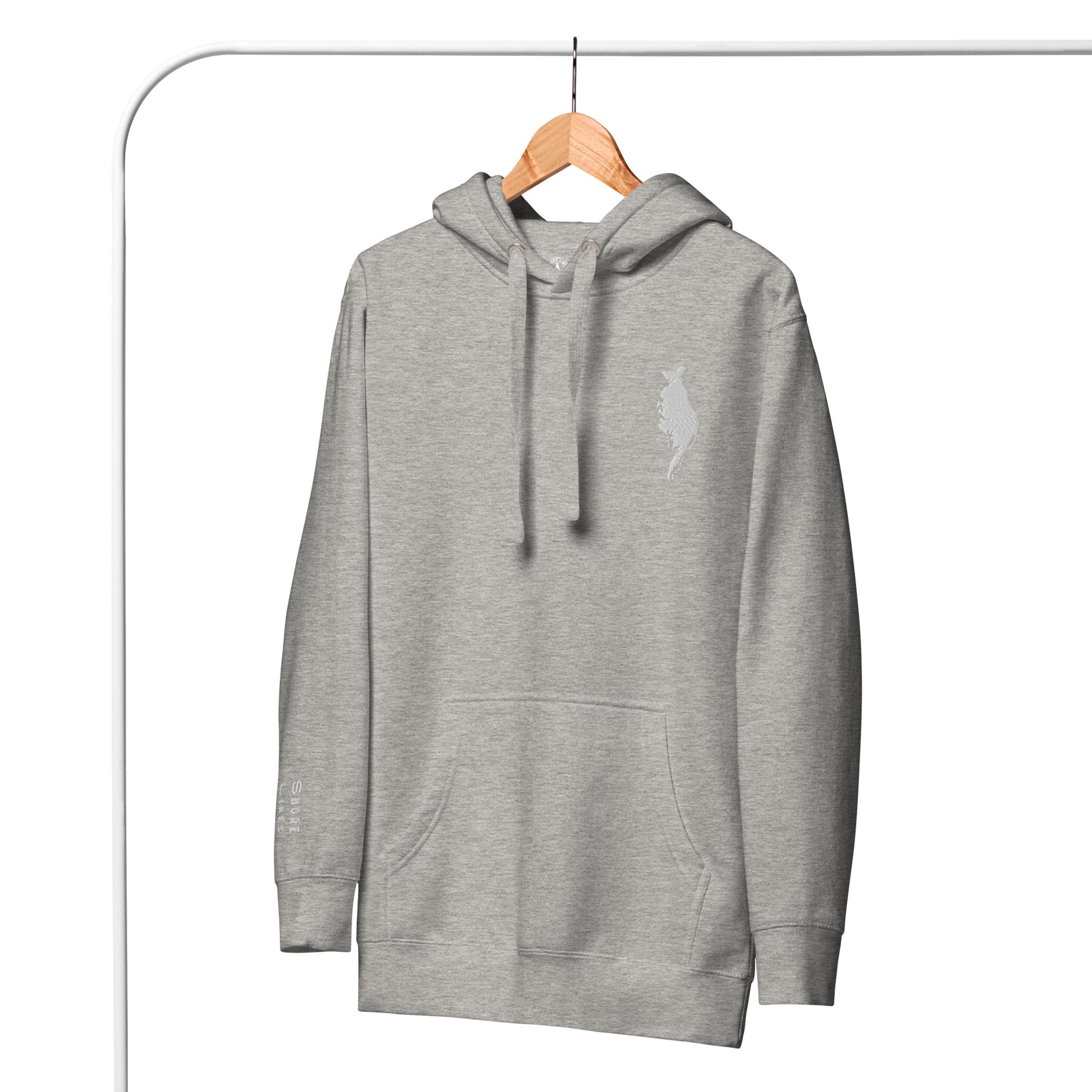 The Right Side CBBT | Hoodie-carbongrey-Shore Lines Apparel Co.