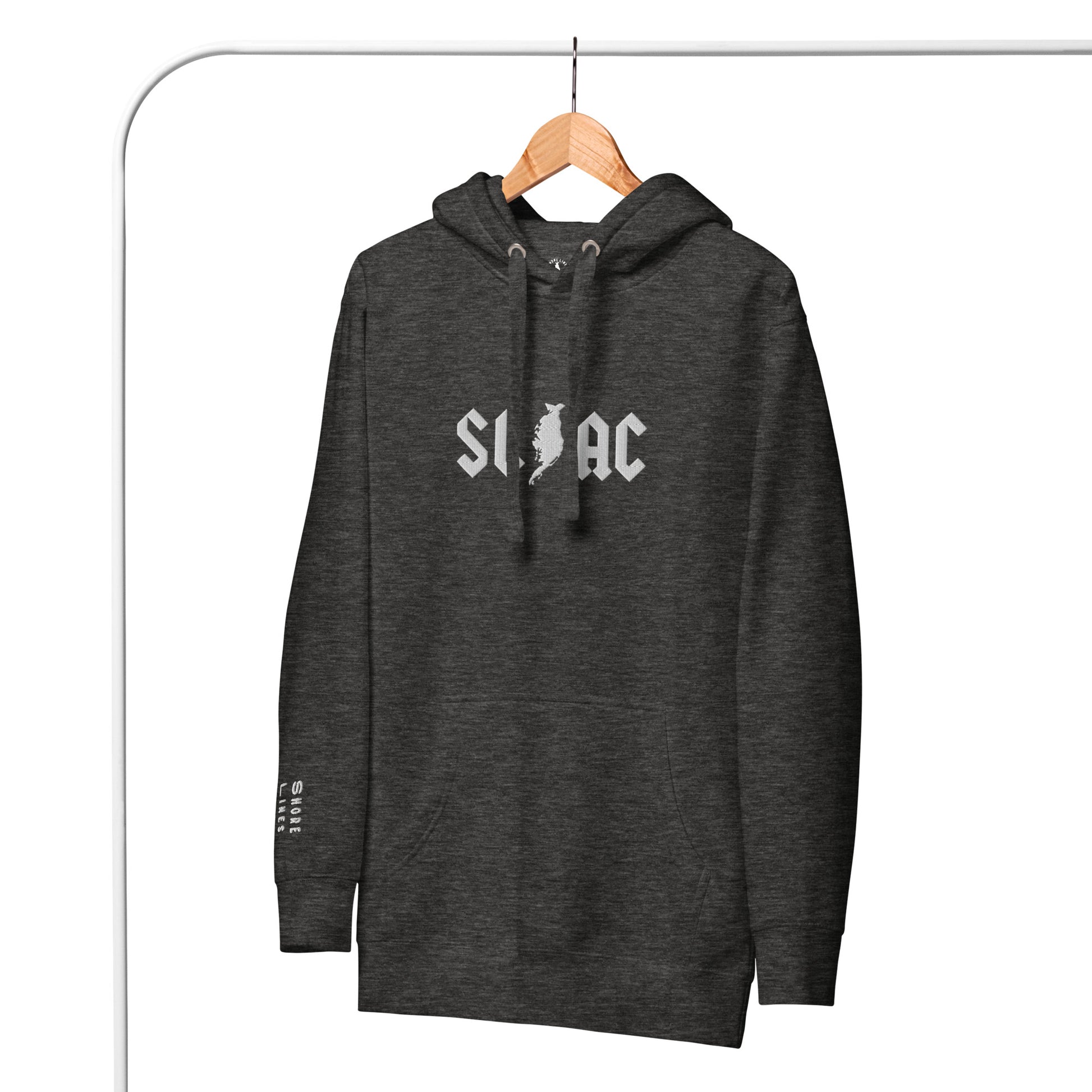 The SL/AC | Hoodie-charcoalheather-Shore Lines Apparel Co.