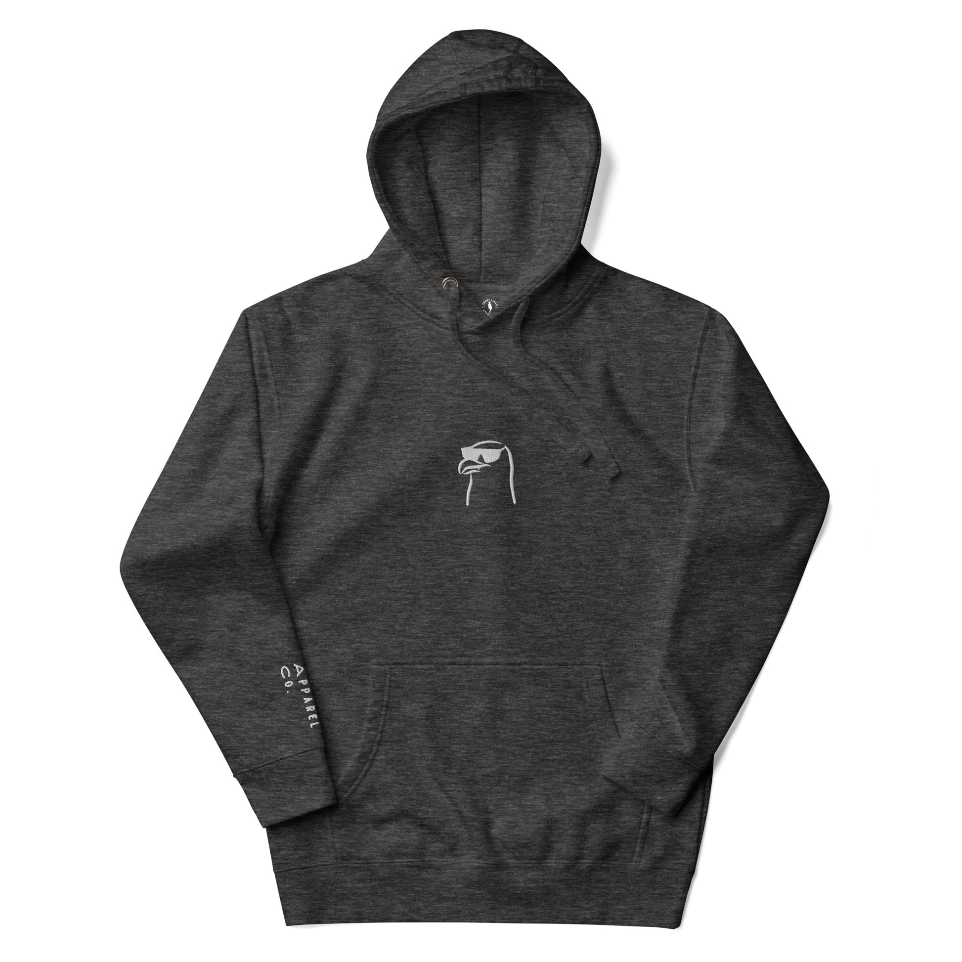 The Gull | Hoodie-charcoalheather-Shore Lines Apparel Co.