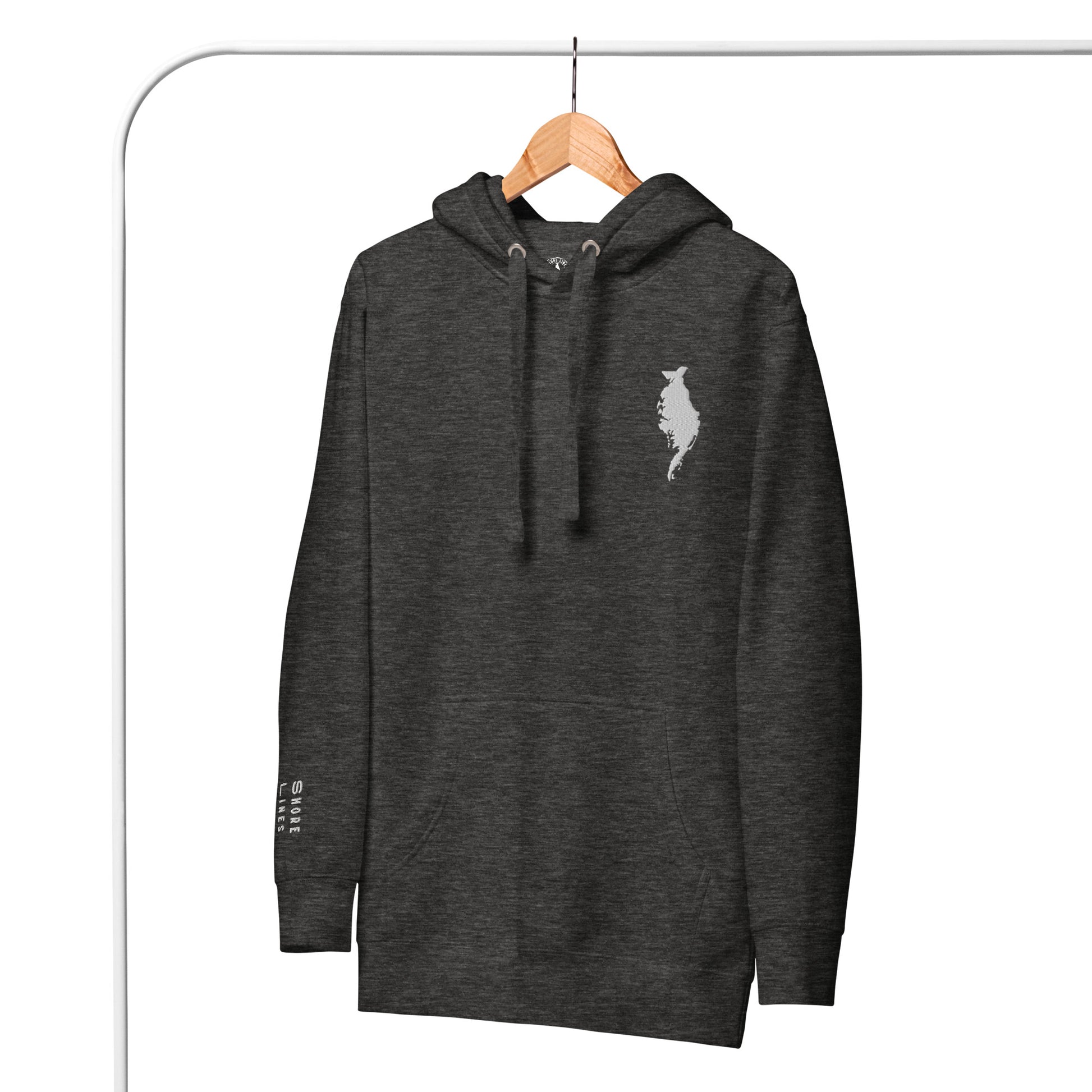 The Right Side CBBT | Hoodie-charcoalheather-Shore Lines Apparel Co.