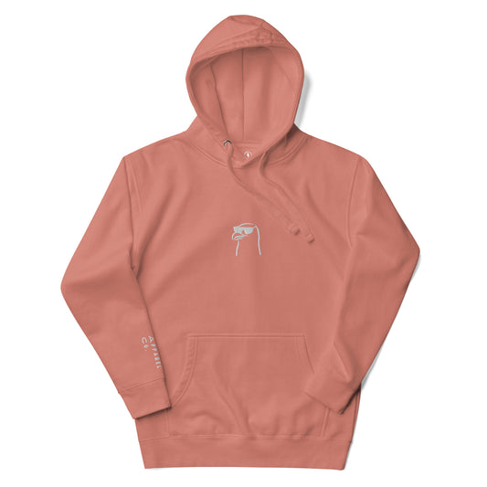 The Gull | Hoodie-dustyrose-Shore Lines Apparel Co.