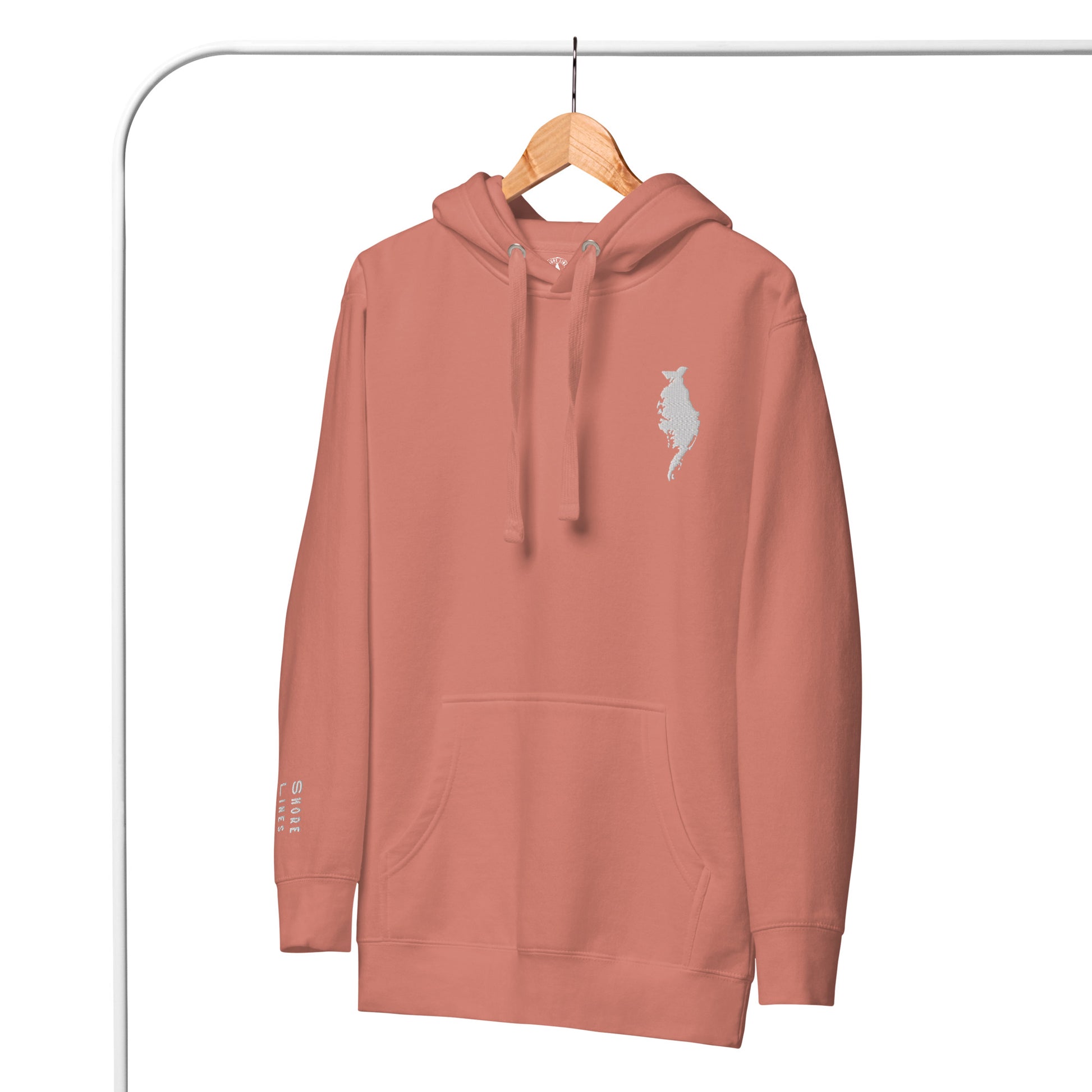 The Right Side CBBT | Hoodie-dustyrose-Shore Lines Apparel Co.