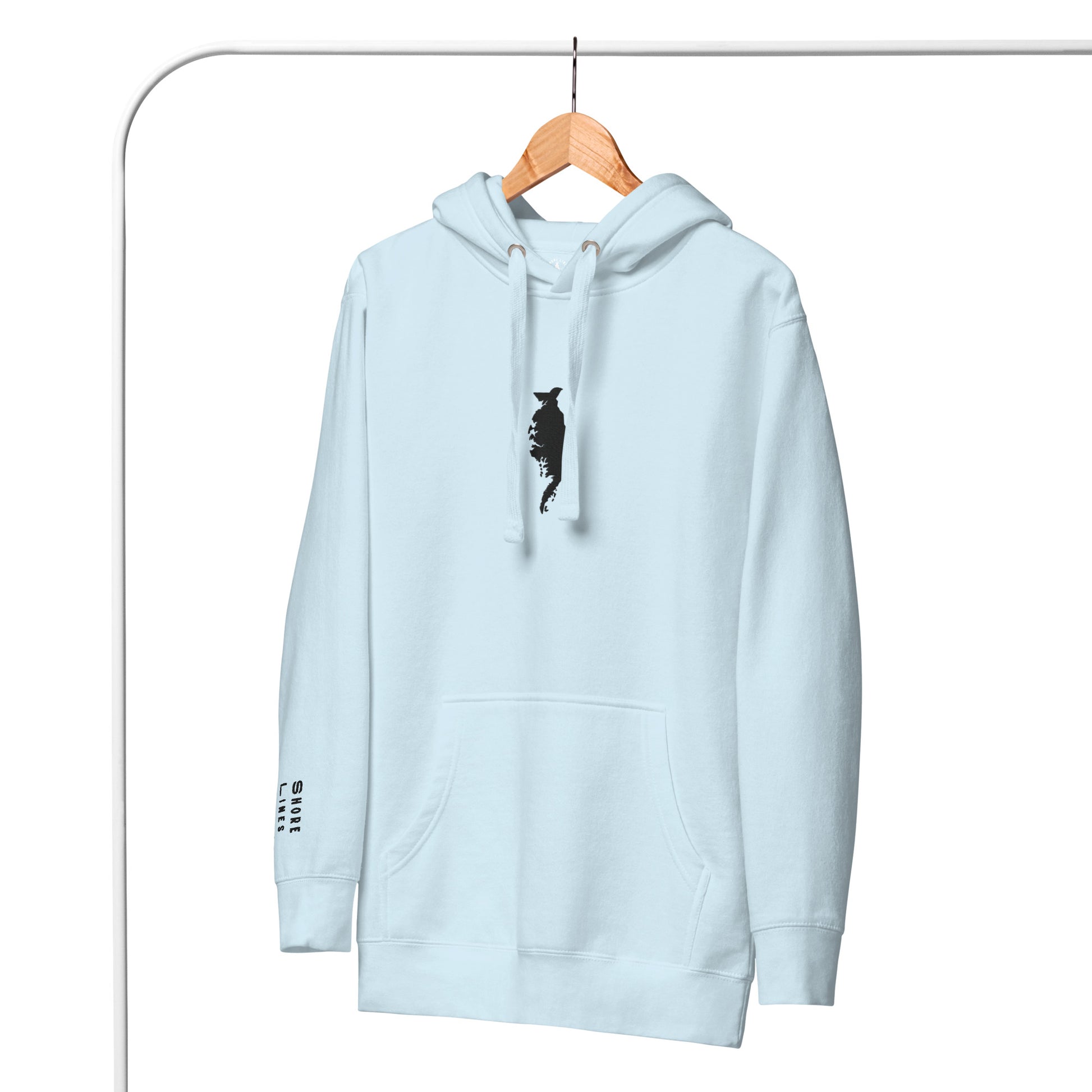 The Right Side CBB | Hoodie-skyblue-Shore Lines Apparel Co.