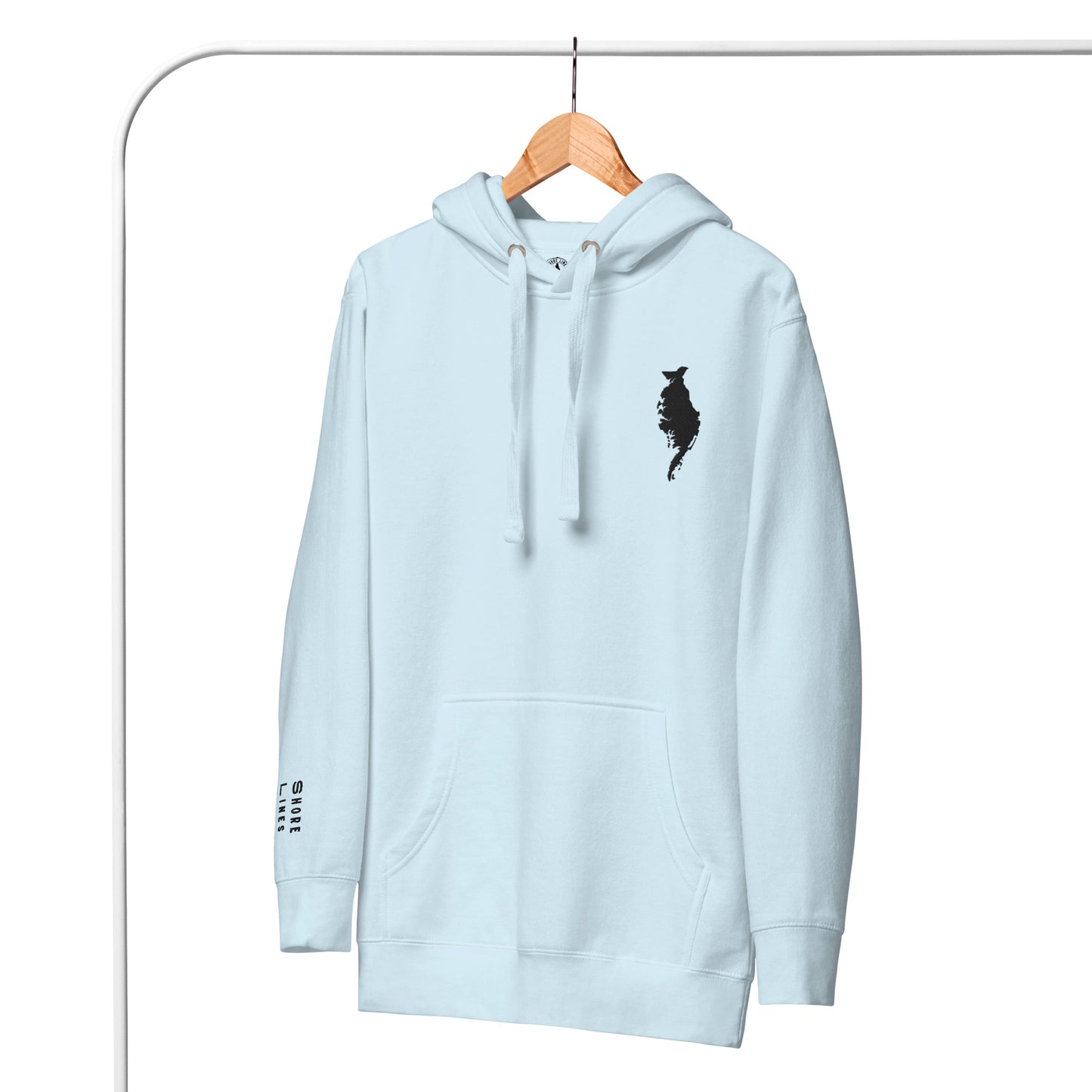 The Right Side CBBT | Hoodie-skyblue-Shore Lines Apparel Co.