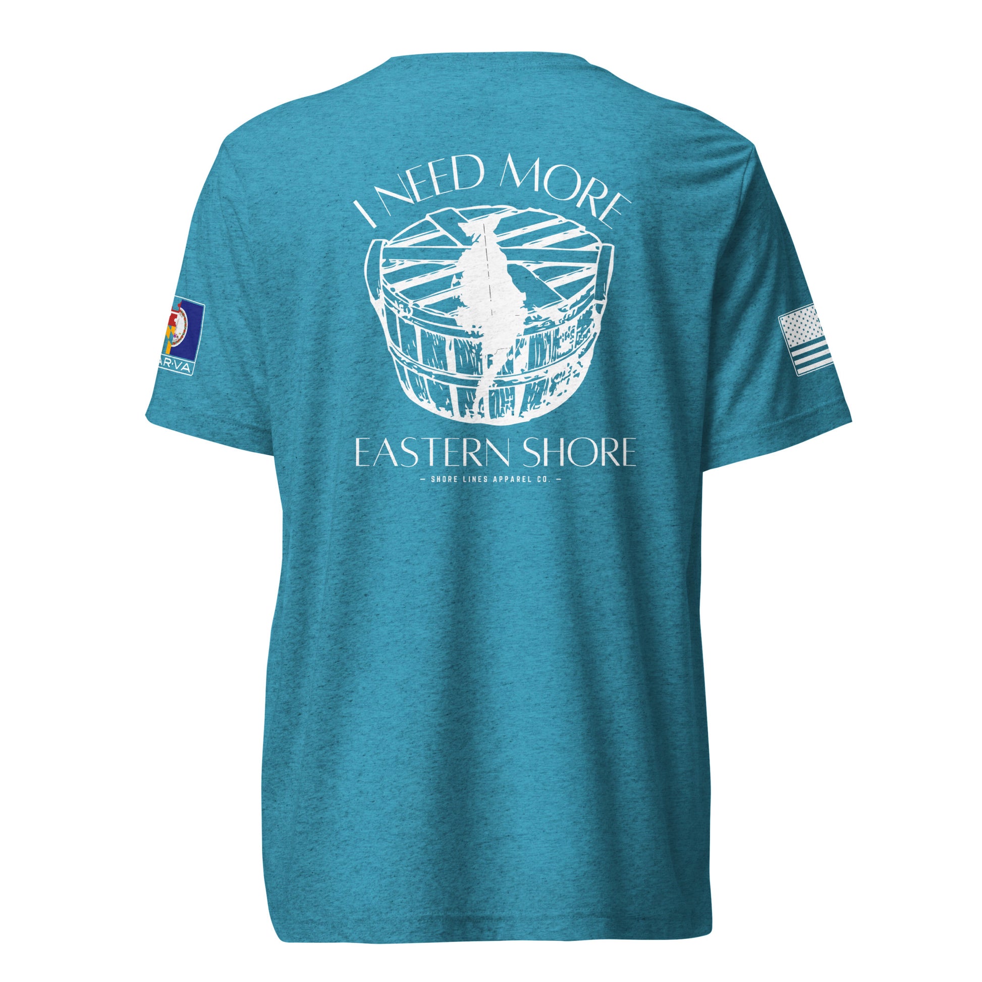 Need More Eastern Shore | Core SS P-aqua-Shore Lines Apparel Co.