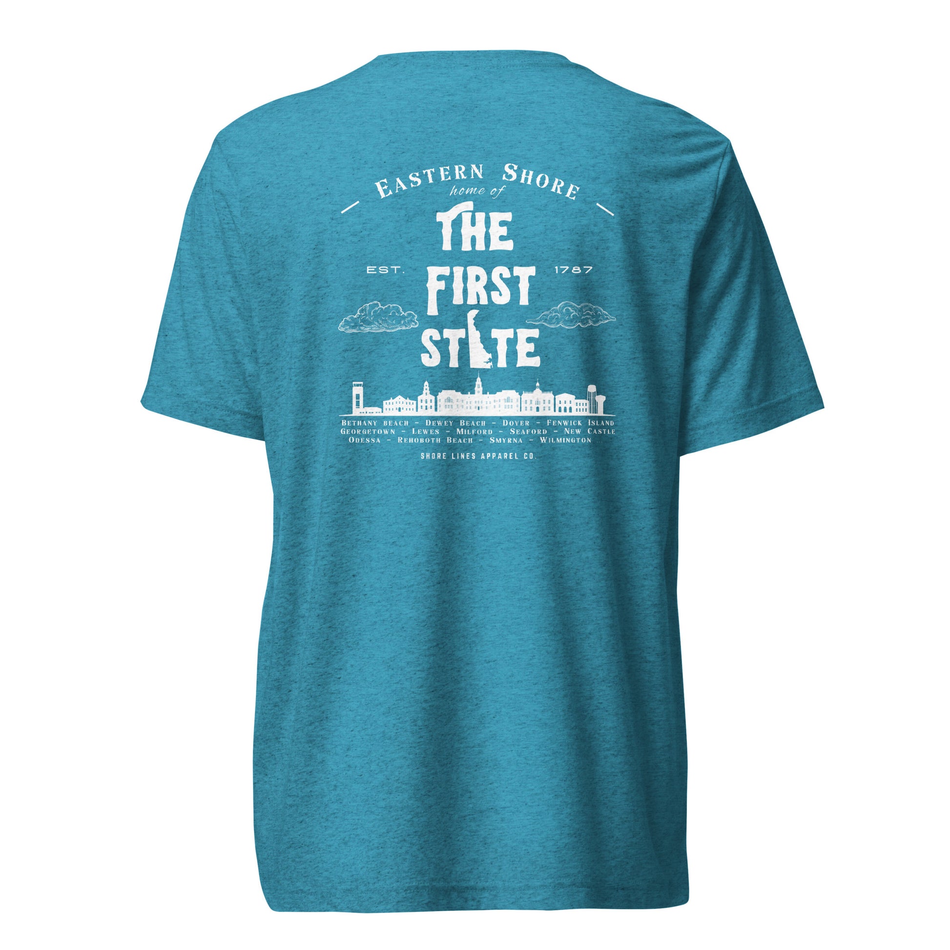 The First State | Core SS-aqua-Shore Lines Apparel Co.