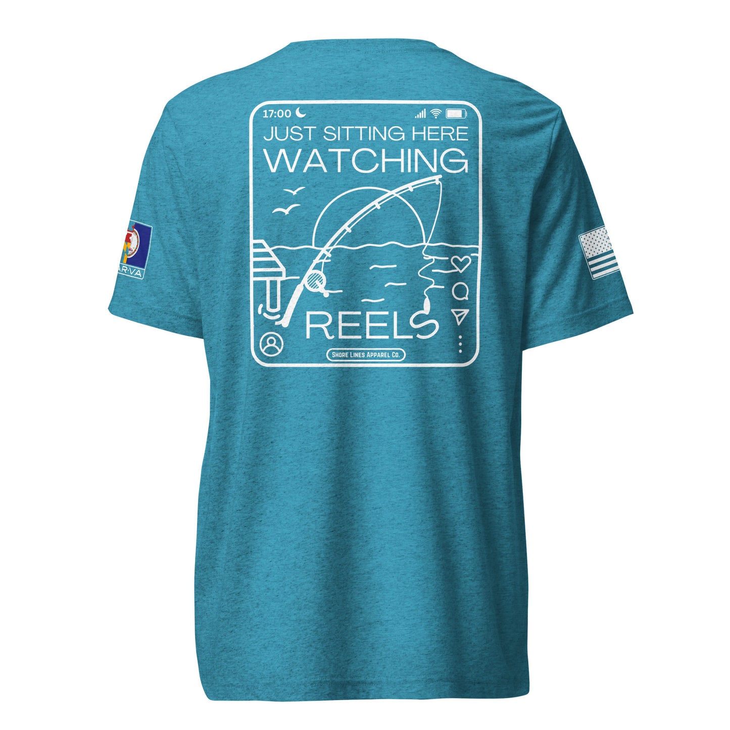 Watching Reels | Core SS P-aqua-Shore Lines Apparel Co.