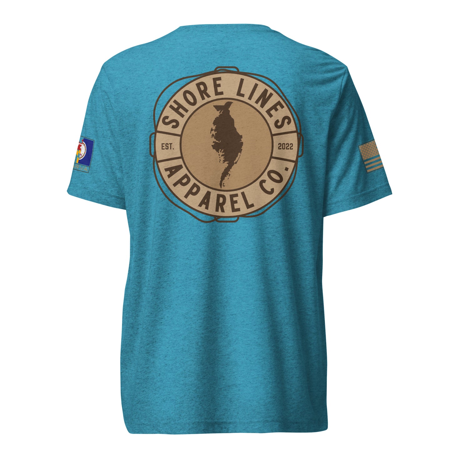 Shore Lines™ Espresso | Core SS P-aqua-Shore Lines Apparel Co.