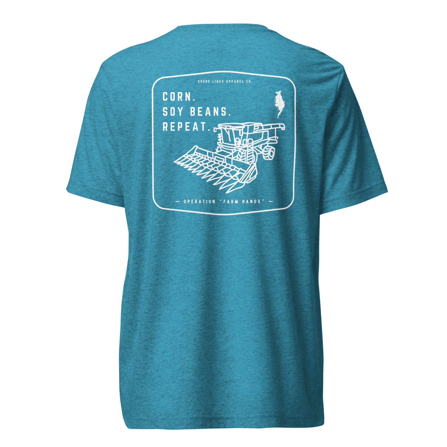 Operation Farm Hands | Core SS-aqua-Shore Lines Apparel Co.