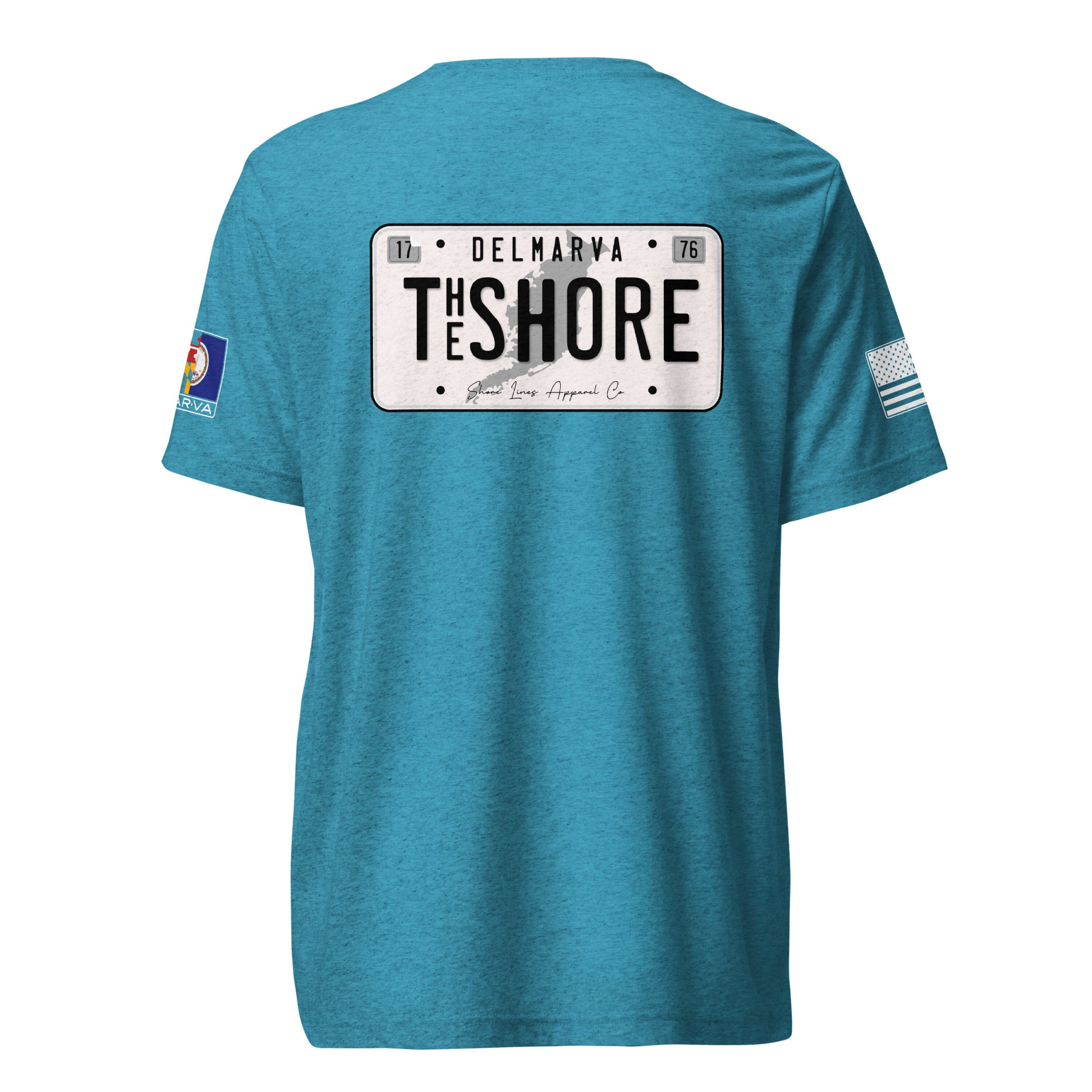 License Plate | Core SS P-aqua-Shore Lines Apparel Co.