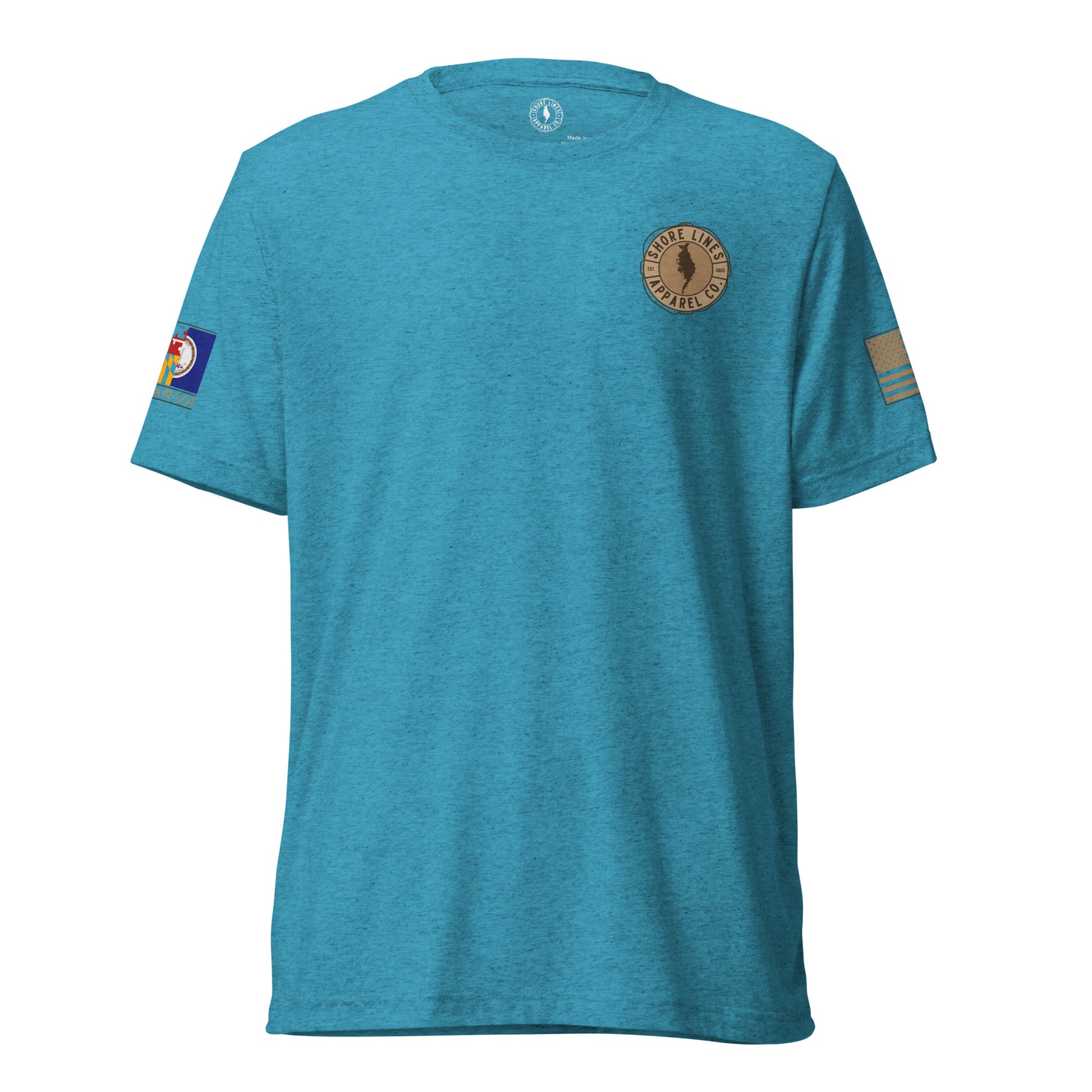 Shore Lines™ Espresso | Core SS P-aqua-Shore Lines Apparel Co.