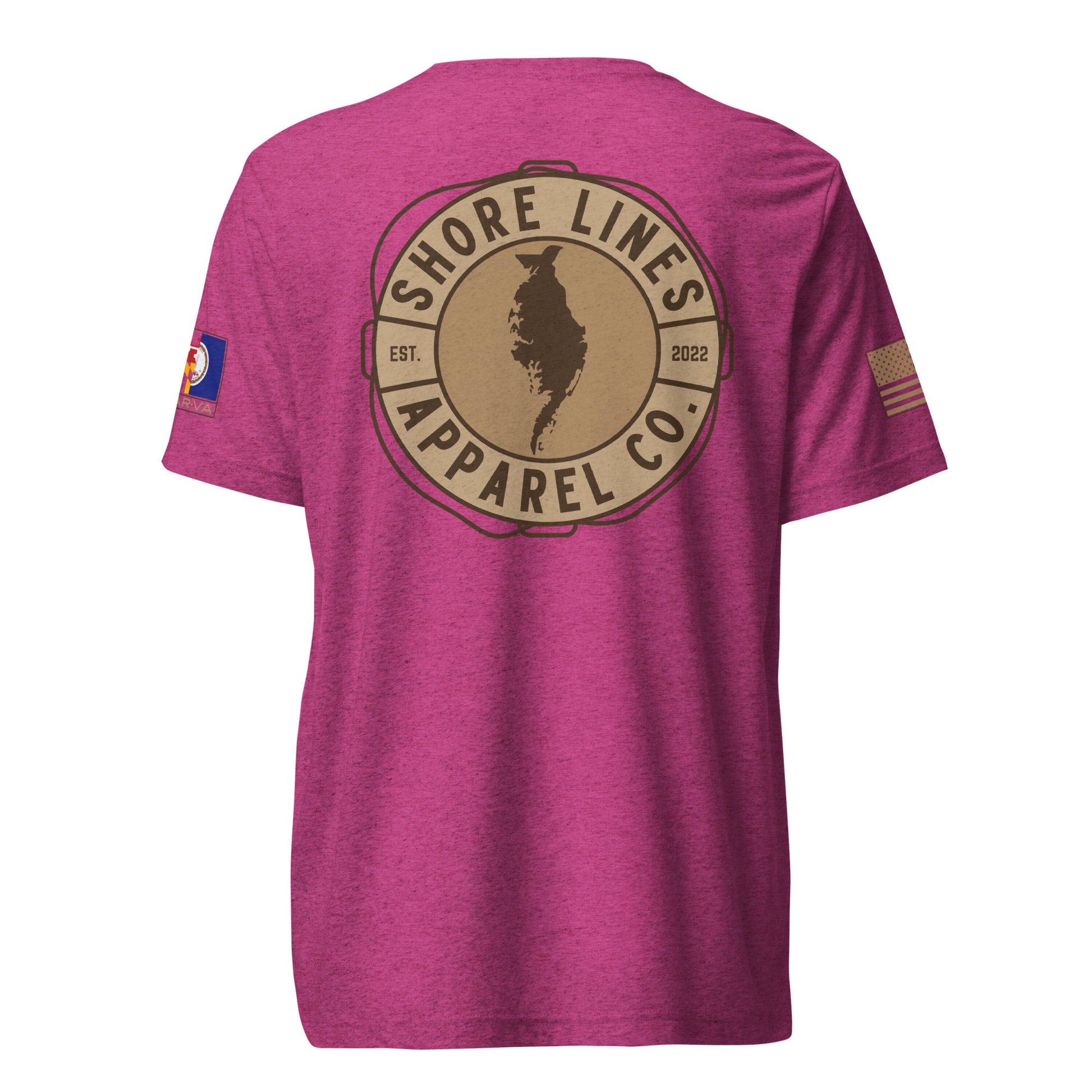 Shore Lines™ Espresso | Core SS P-berry-Shore Lines Apparel Co.