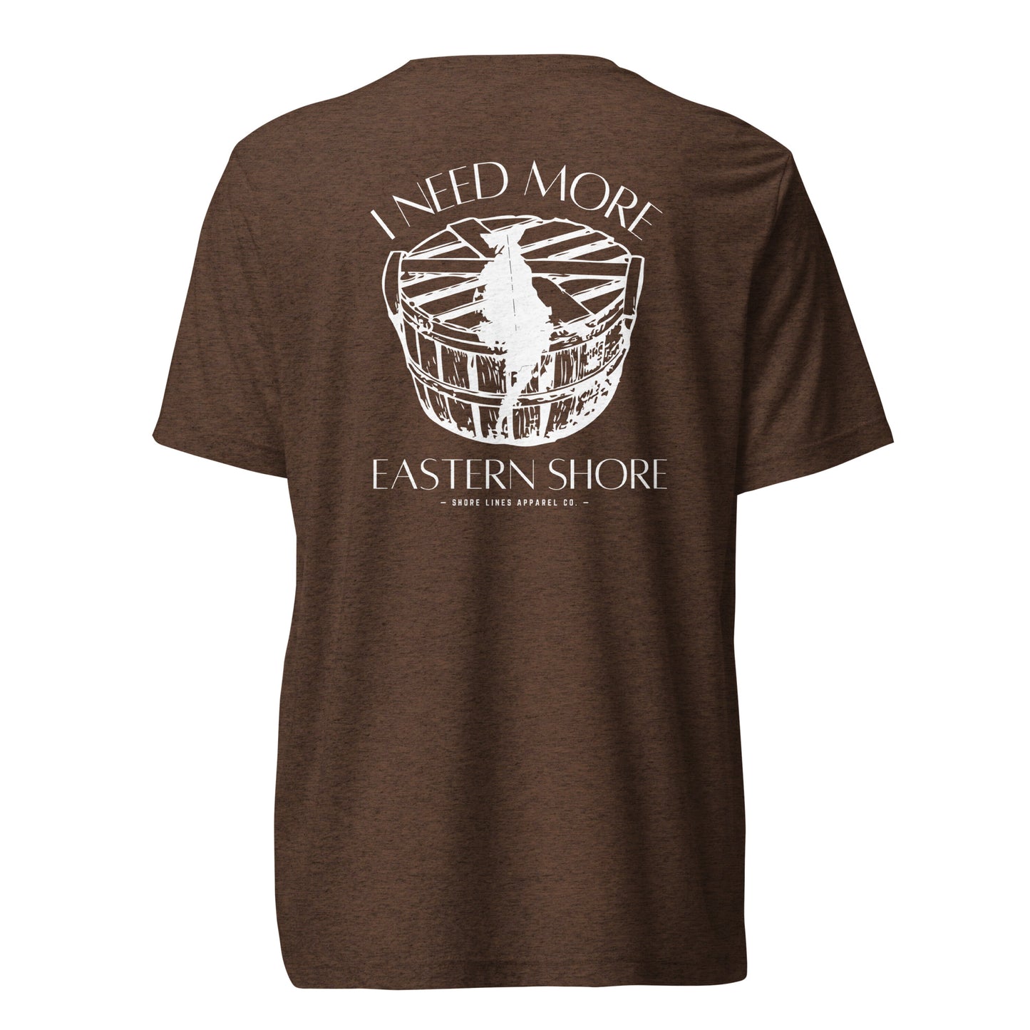 Need More Eastern Shore | Core SS-brown-Shore Lines Apparel Co.