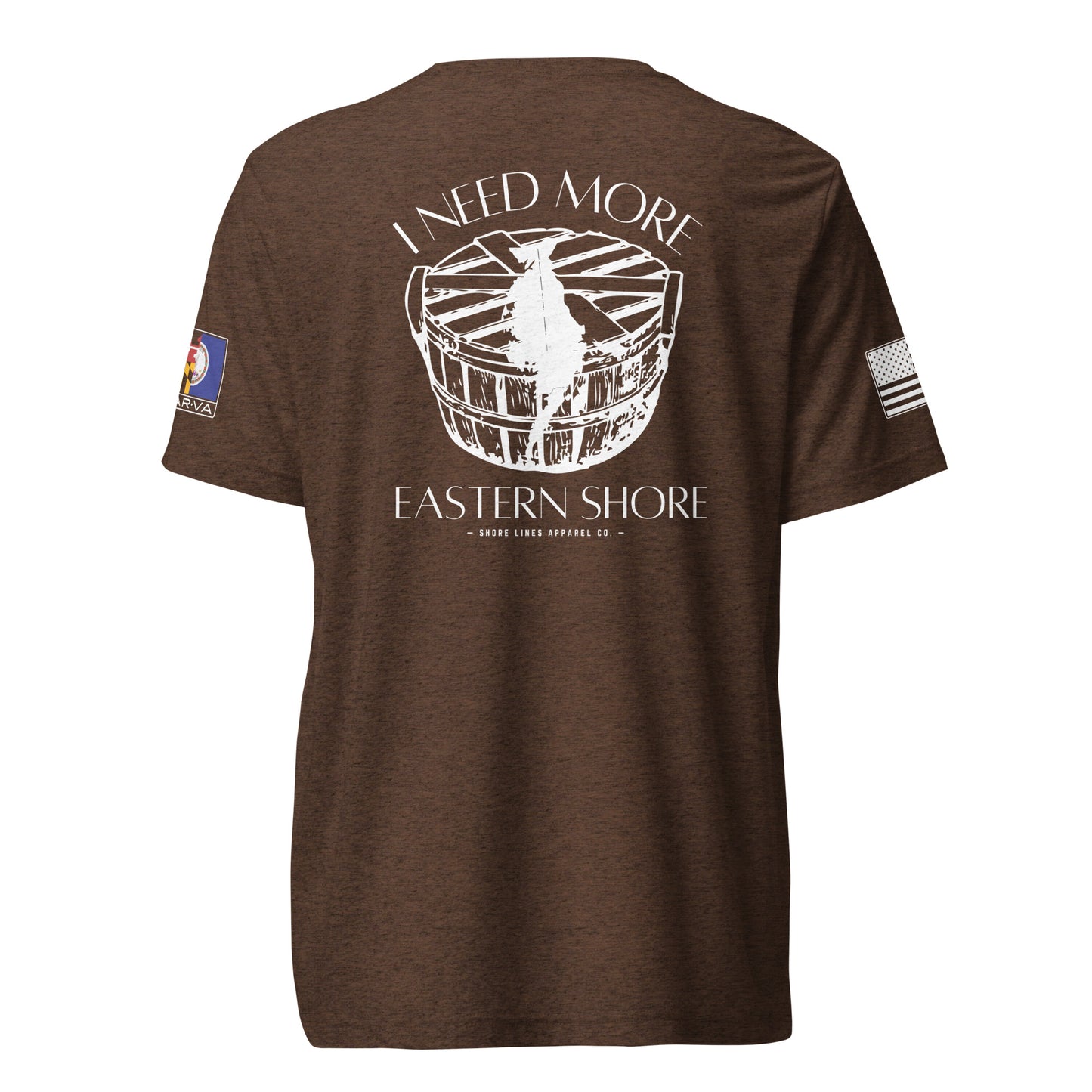 Need More Eastern Shore | Core SS P-brown-Shore Lines Apparel Co.