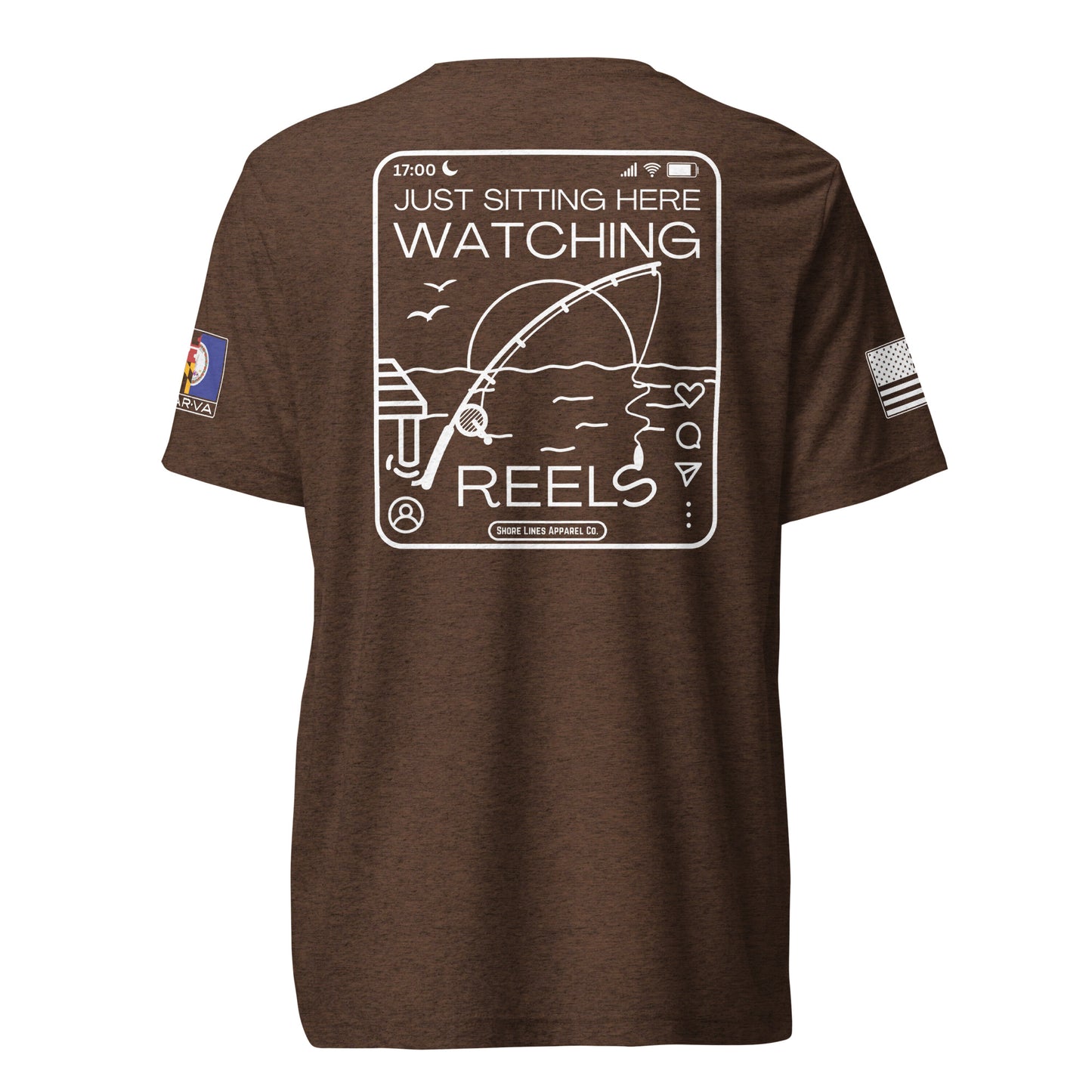 Watching Reels | Core SS P-brown-Shore Lines Apparel Co.