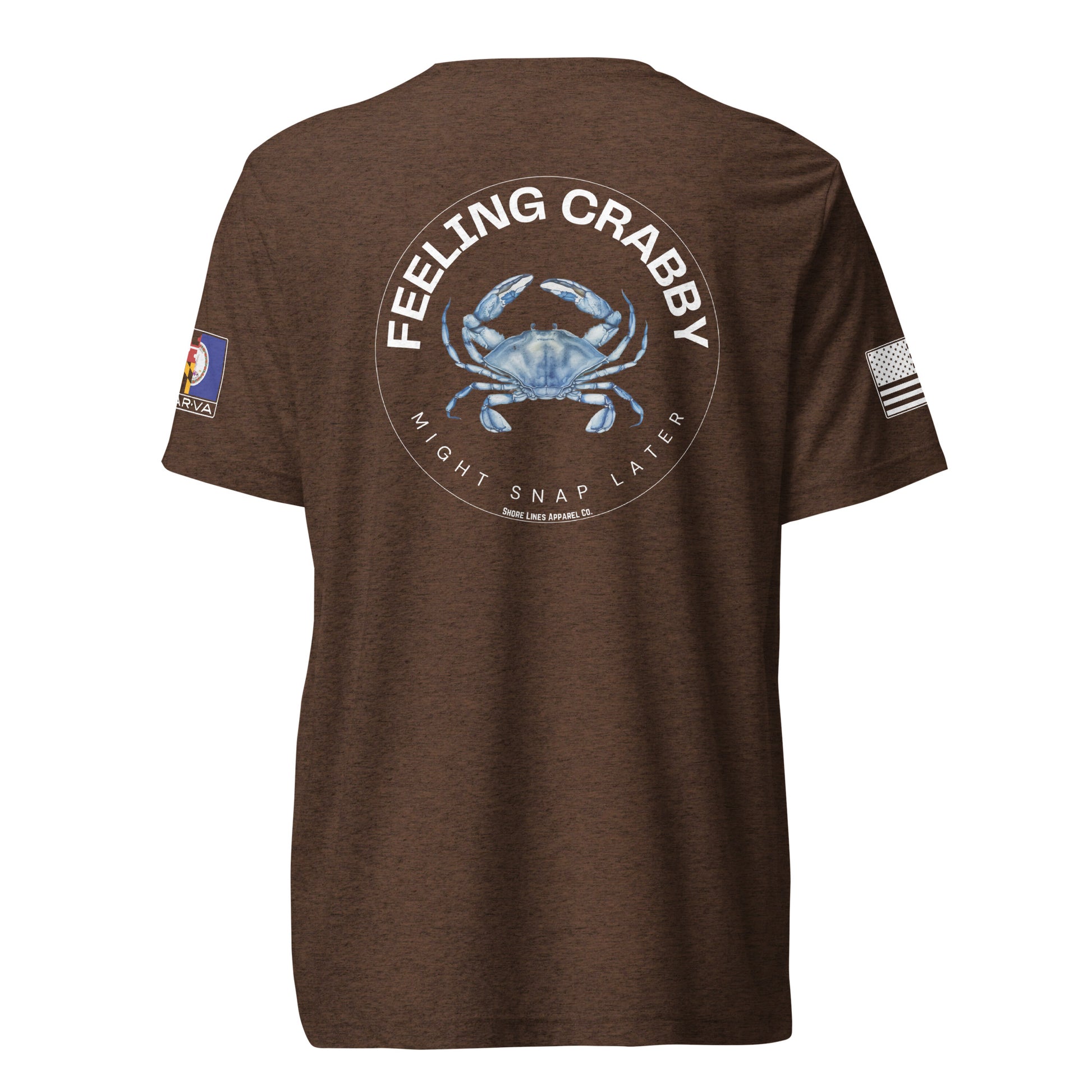 Feeling Crabby | Core SS P-brown-Shore Lines Apparel Co.