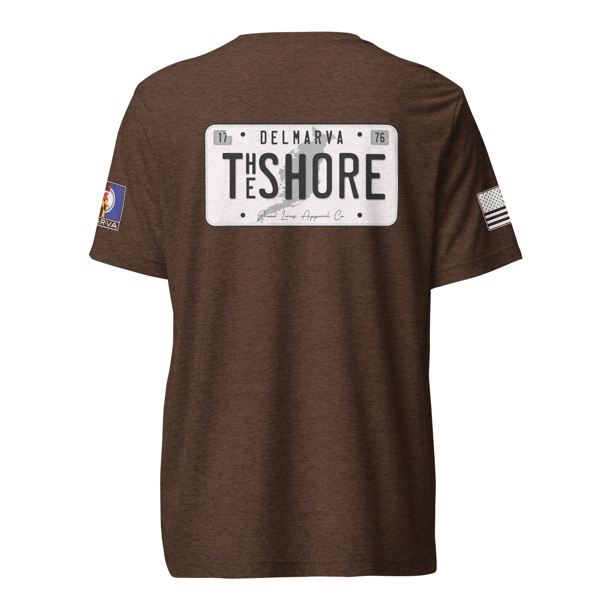 License Plate | Core SS P-brown-Shore Lines Apparel Co.