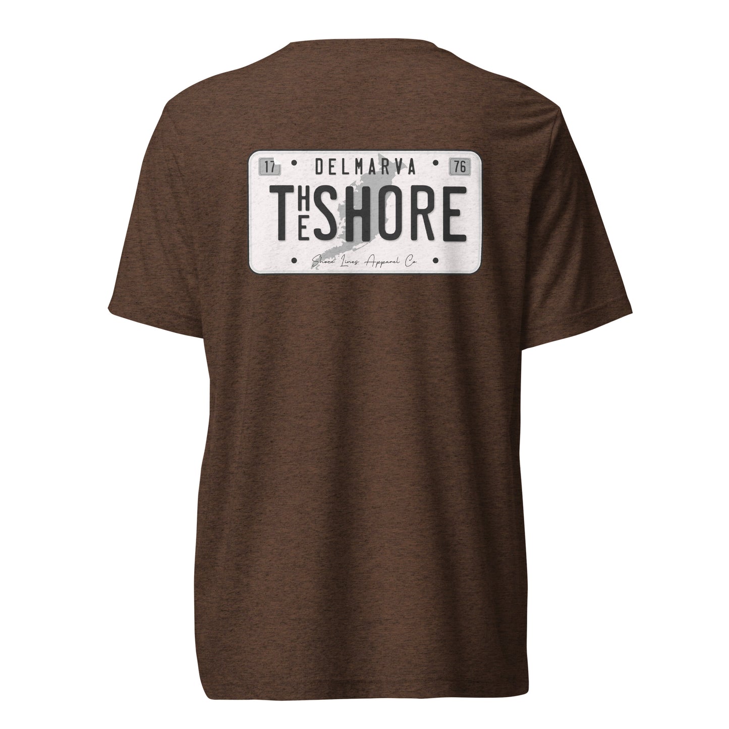 License Plate | Core SS-brown-Shore Lines Apparel Co.