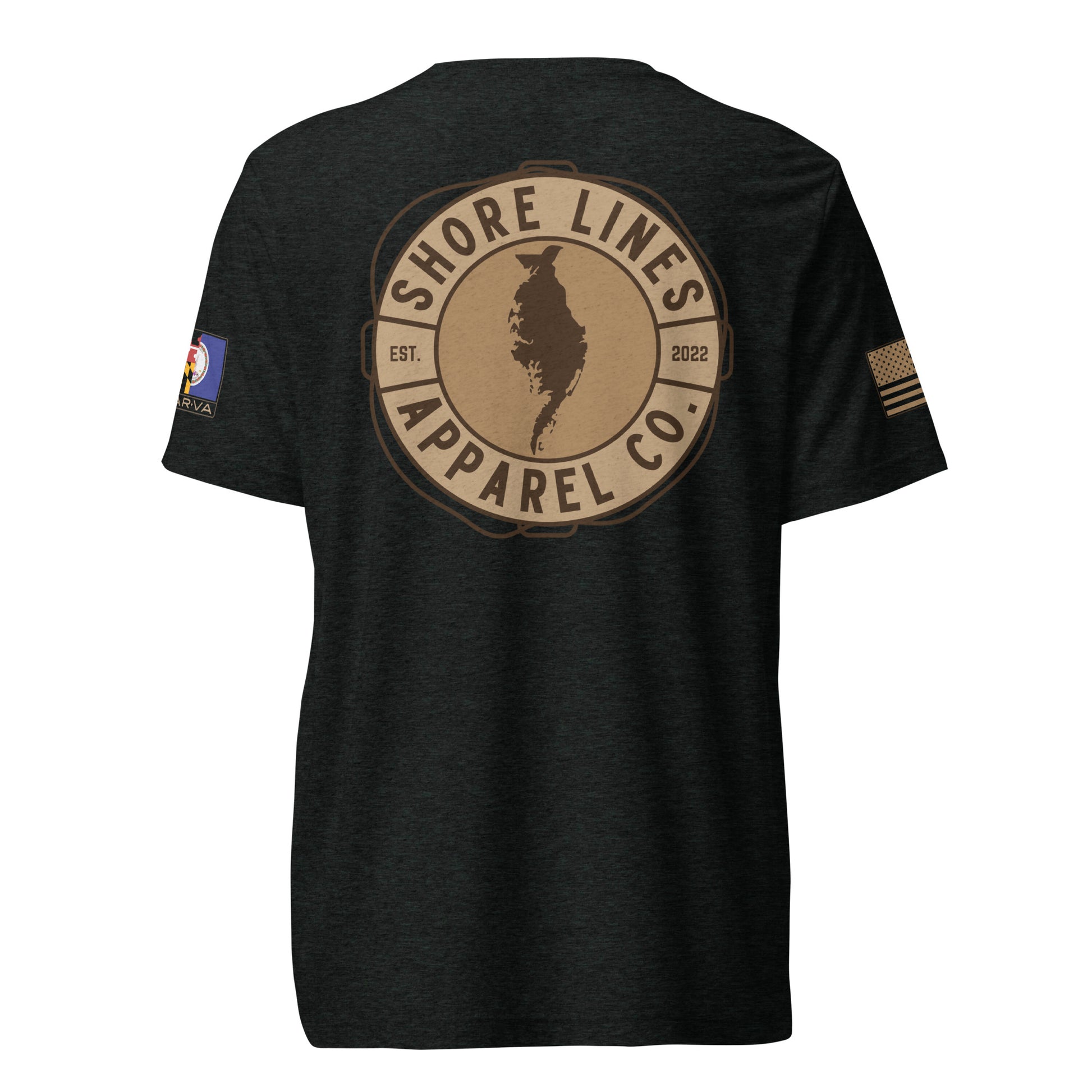 Shore Lines™ Espresso | Core SS P-black-Shore Lines Apparel Co.