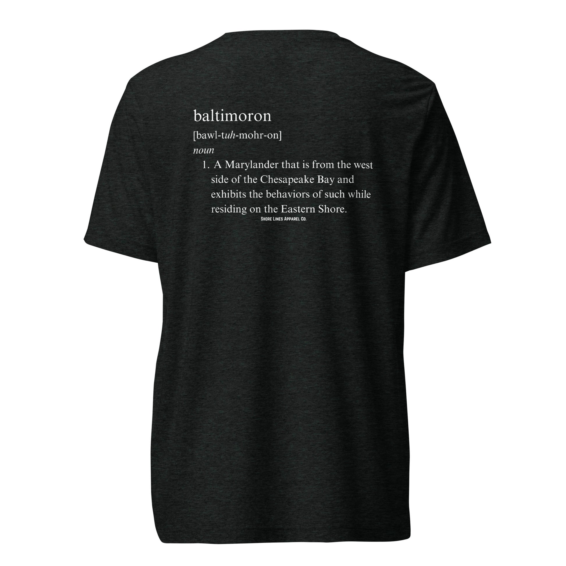 Baltimoron | Core SS-black-Shore Lines Apparel Co.