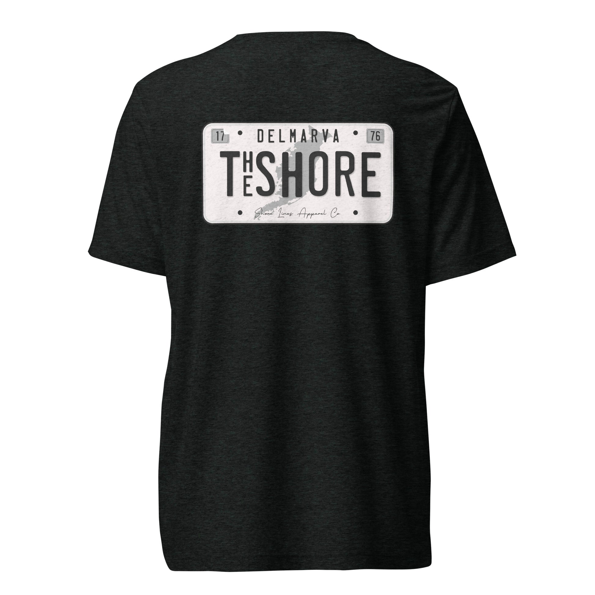 License Plate | Core SS-black-Shore Lines Apparel Co.