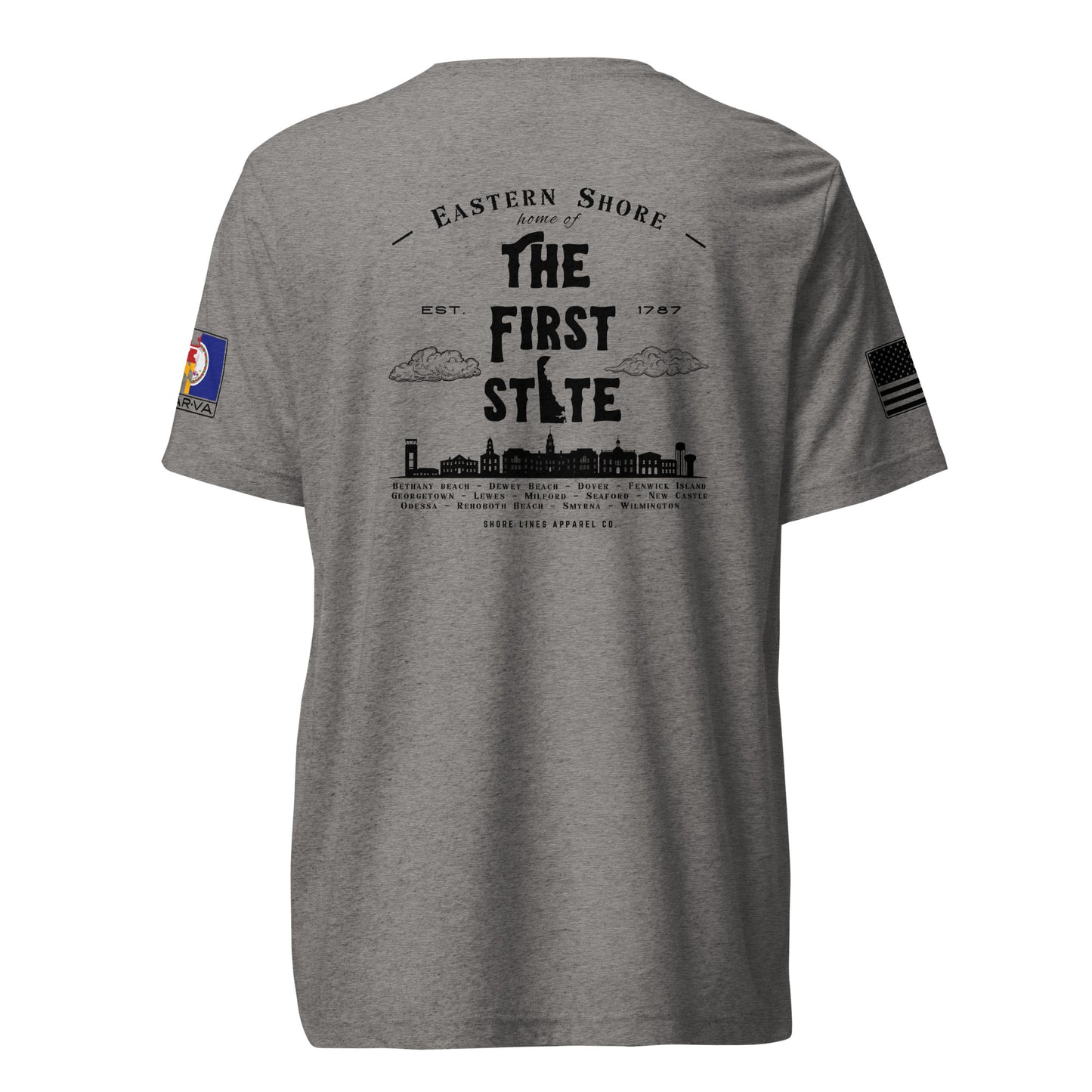 The First State | Core SS P-gray-Shore Lines Apparel Co.