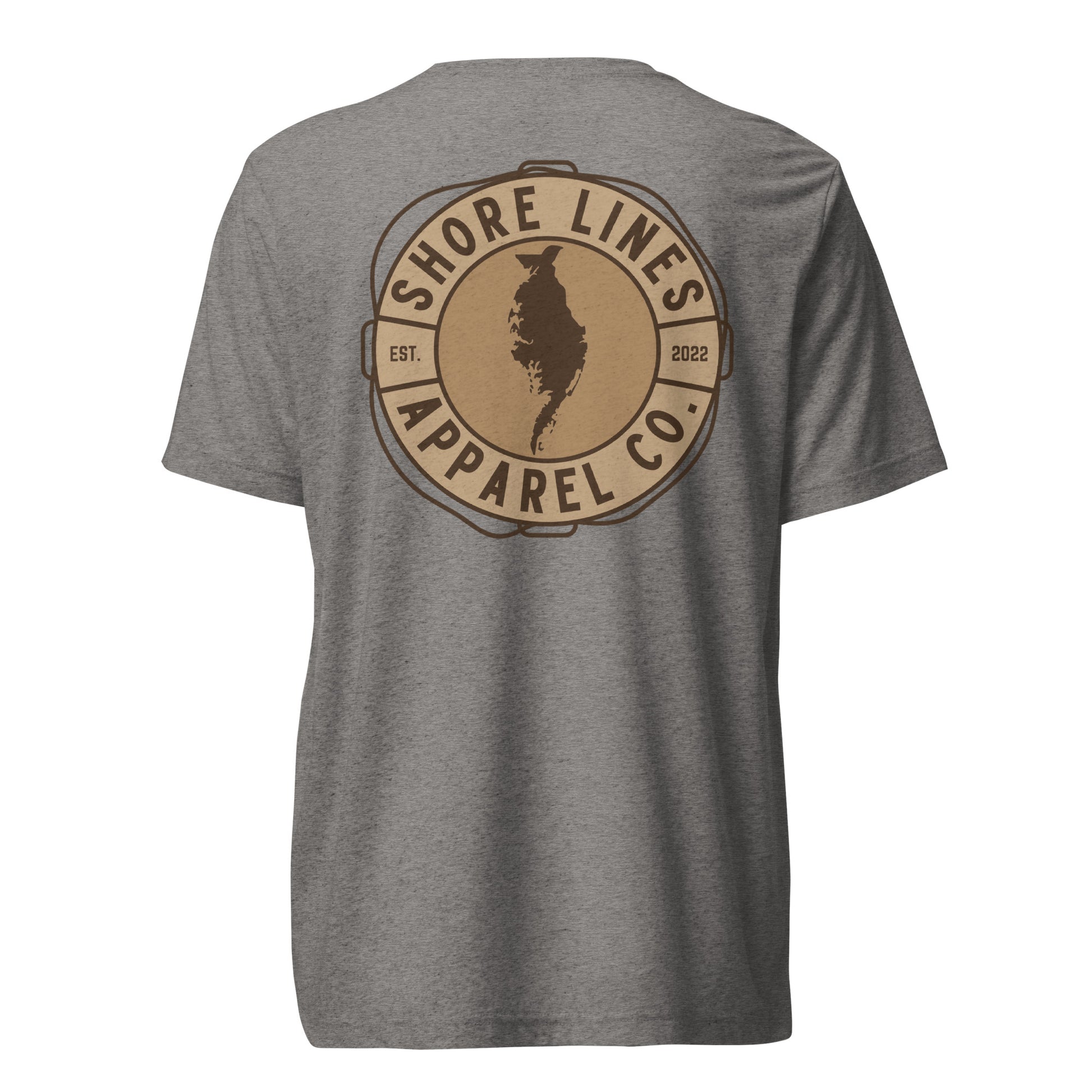 Shore Lines™ Espresso | Core SS-gray-Shore Lines Apparel Co.