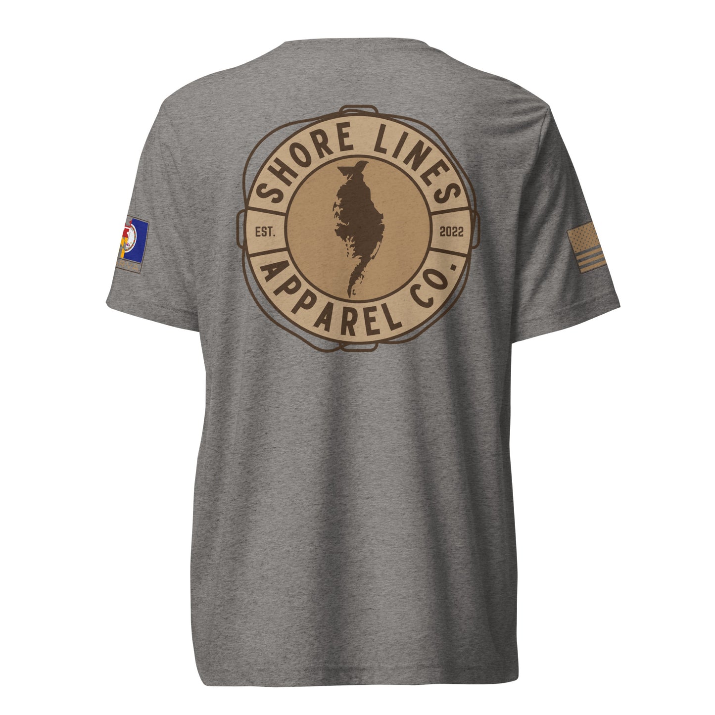 Shore Lines™ Espresso | Core SS P-gray-Shore Lines Apparel Co.