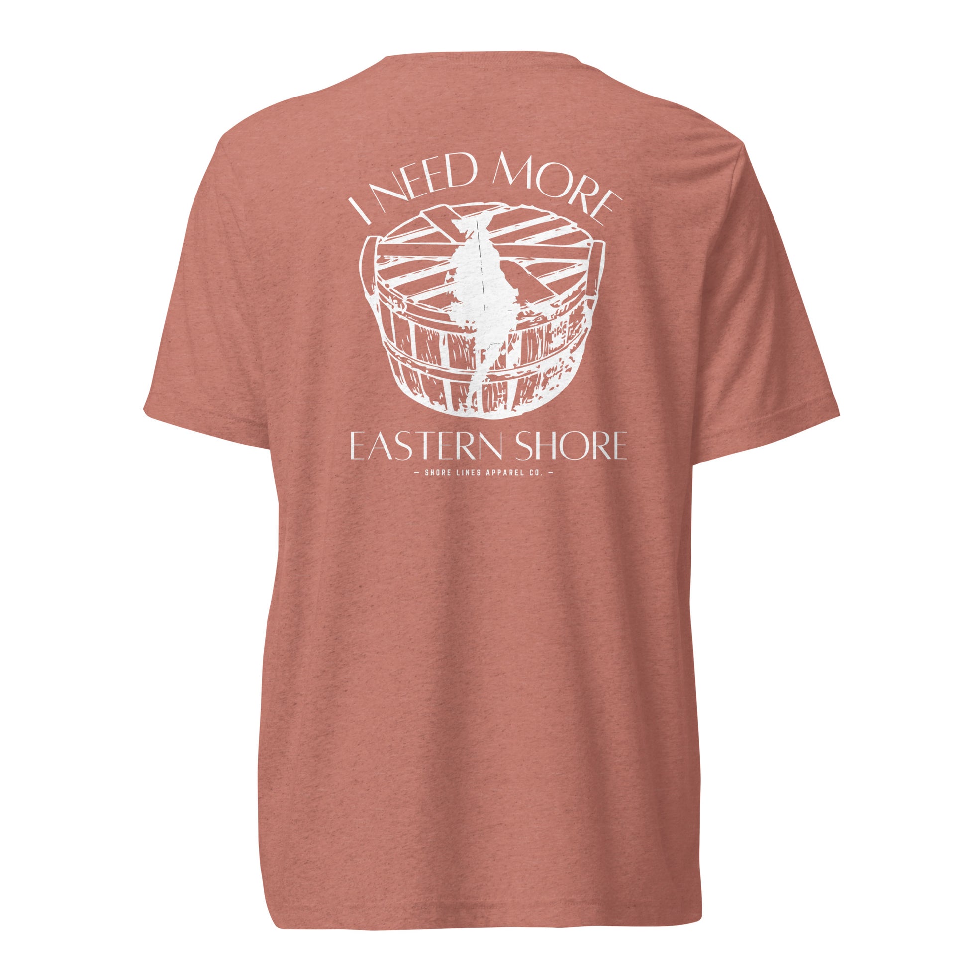 Need More Eastern Shore | Core SS-mauve-Shore Lines Apparel Co.