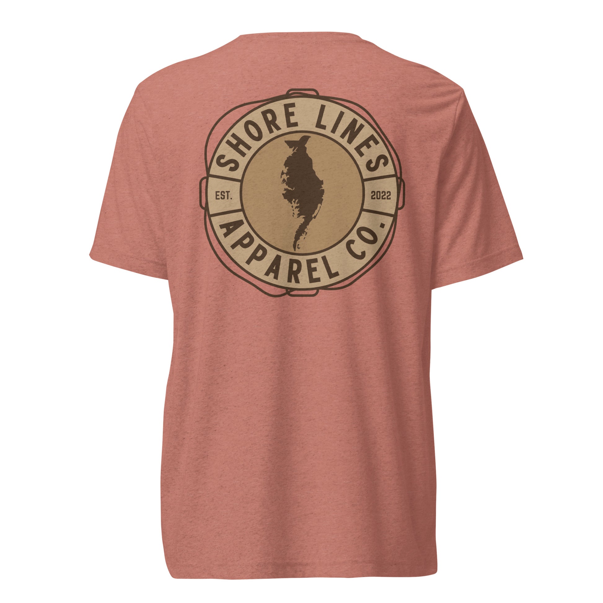 Shore Lines™ Espresso | Core SS-mauve-Shore Lines Apparel Co.