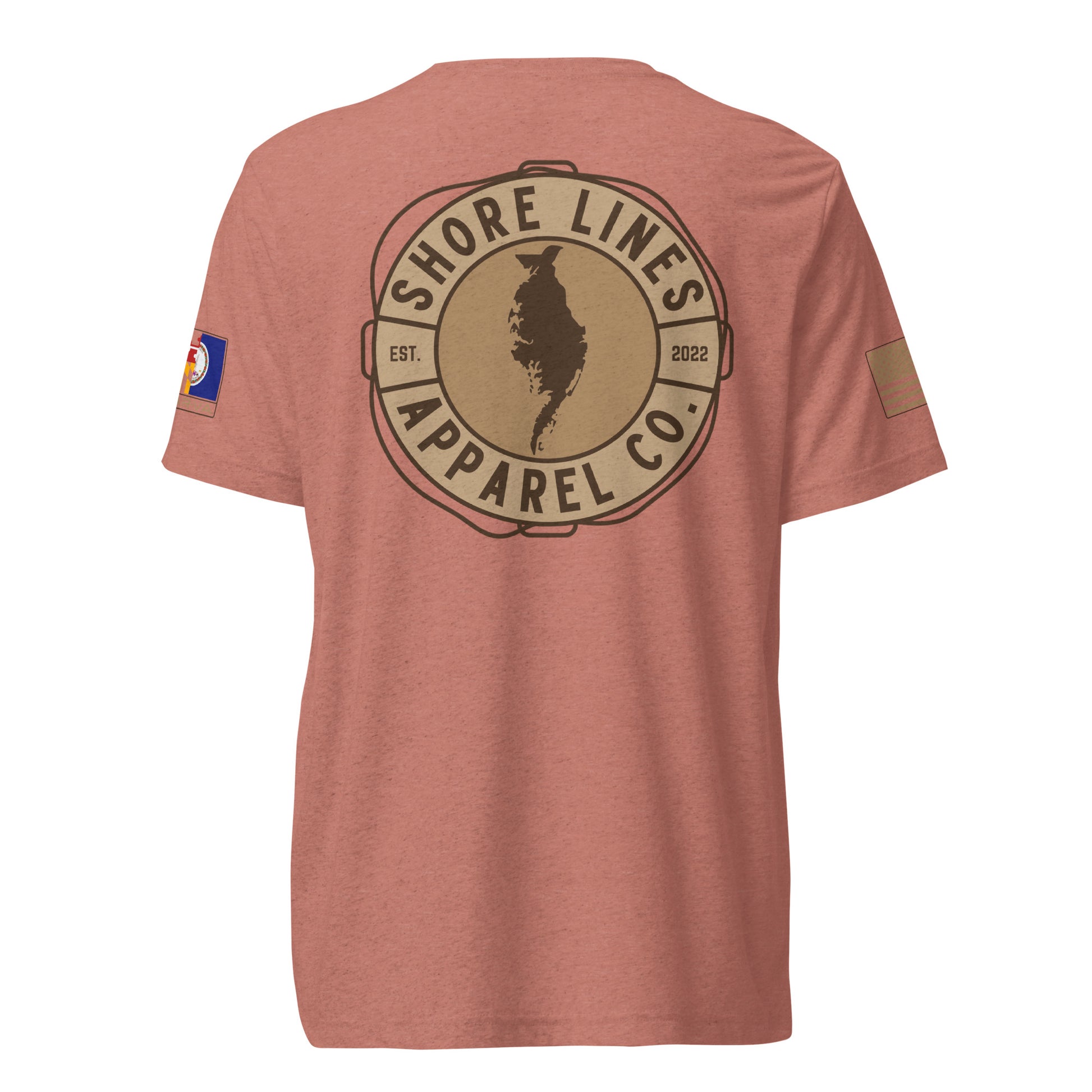 Shore Lines™ Espresso | Core SS P-mauve-Shore Lines Apparel Co.