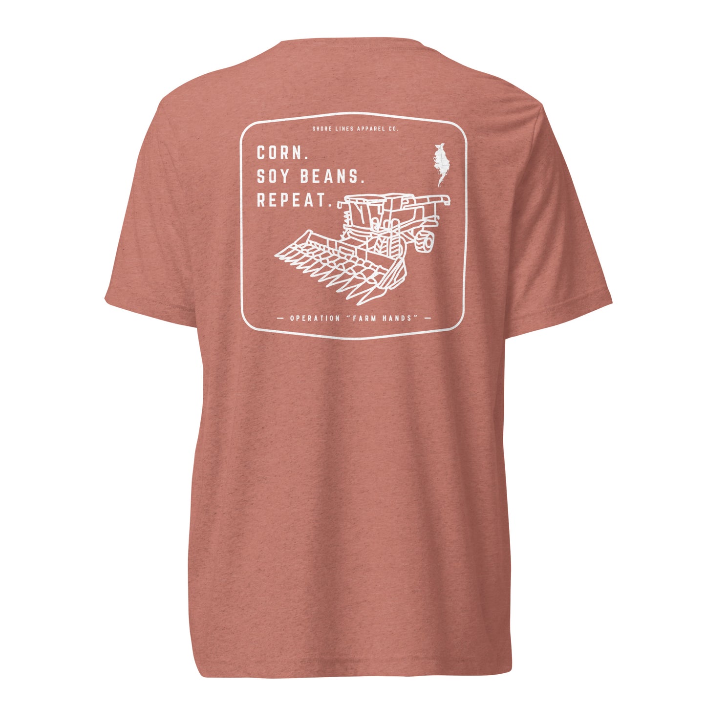 Operation Farm Hands | Core SS-mauve-Shore Lines Apparel Co.